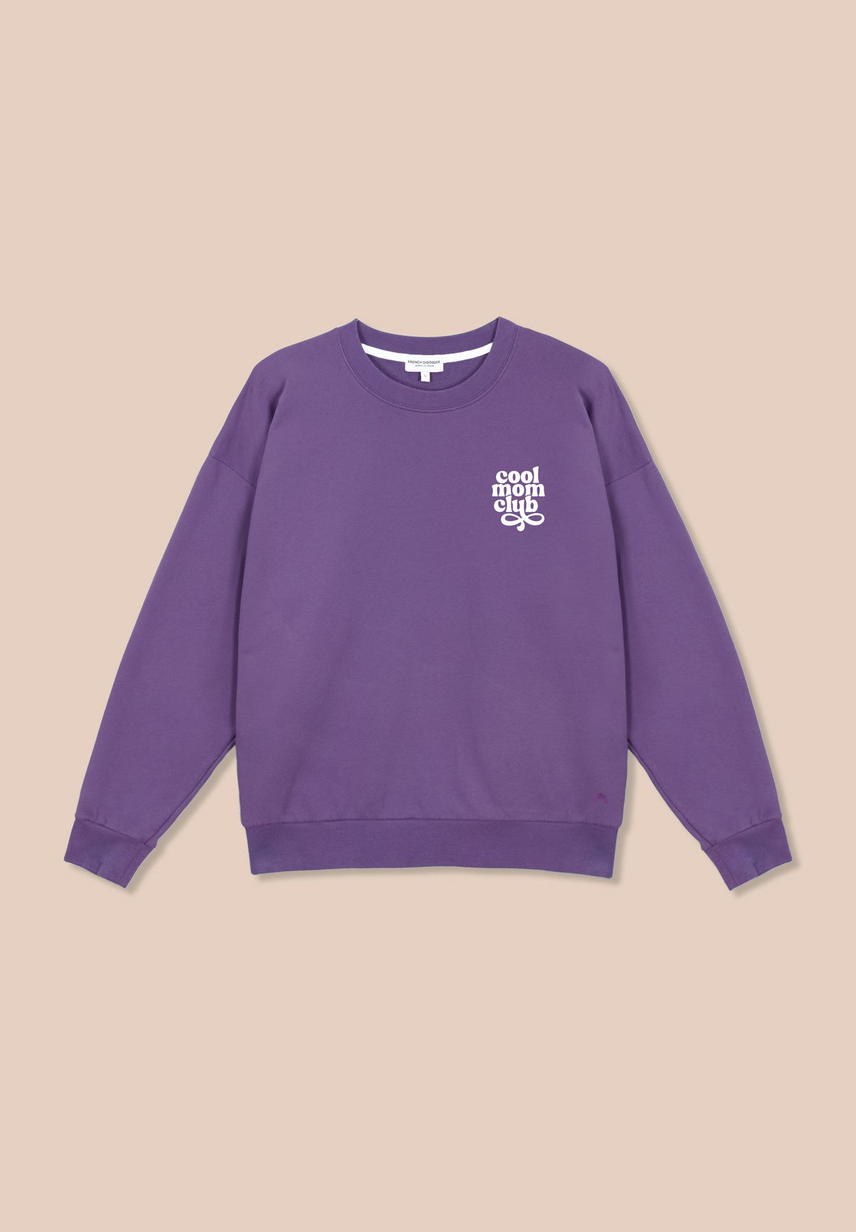 Sweat Rosa COOL MOM CLUB Purple – photo 1