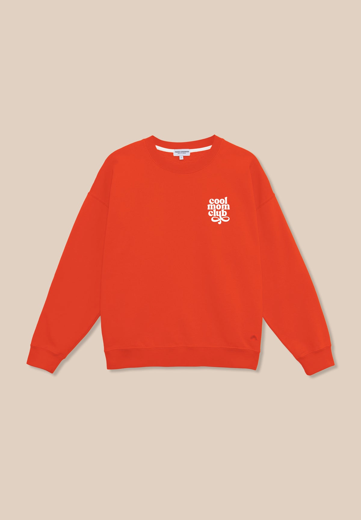 Sweat Rosa COOL MOM CLUB Red – photo 1