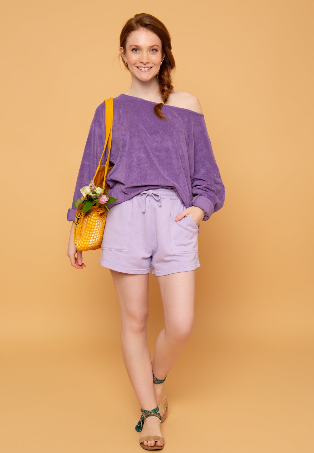 Sweat CARA Éponge Purple – photo 1