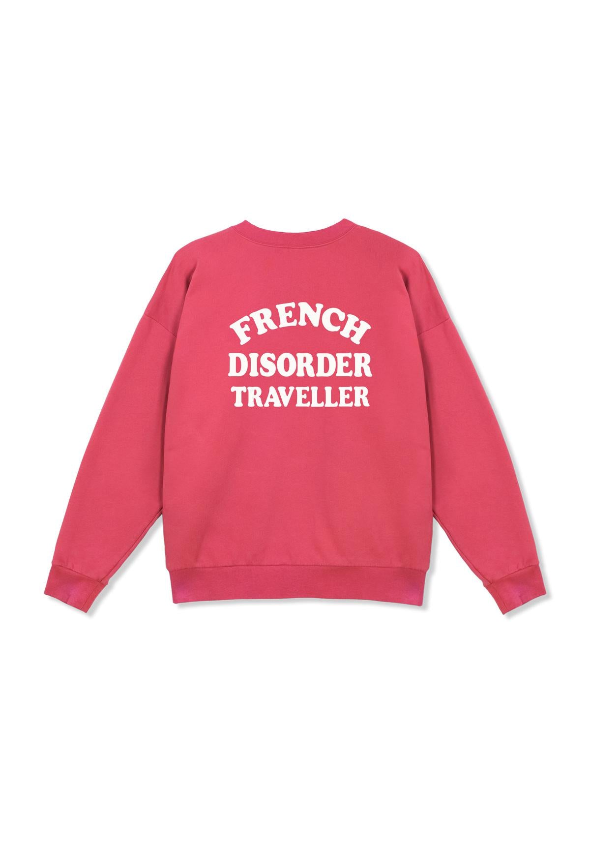 Sweatshirt Rosa FD TRAVELLER (Back) Berries