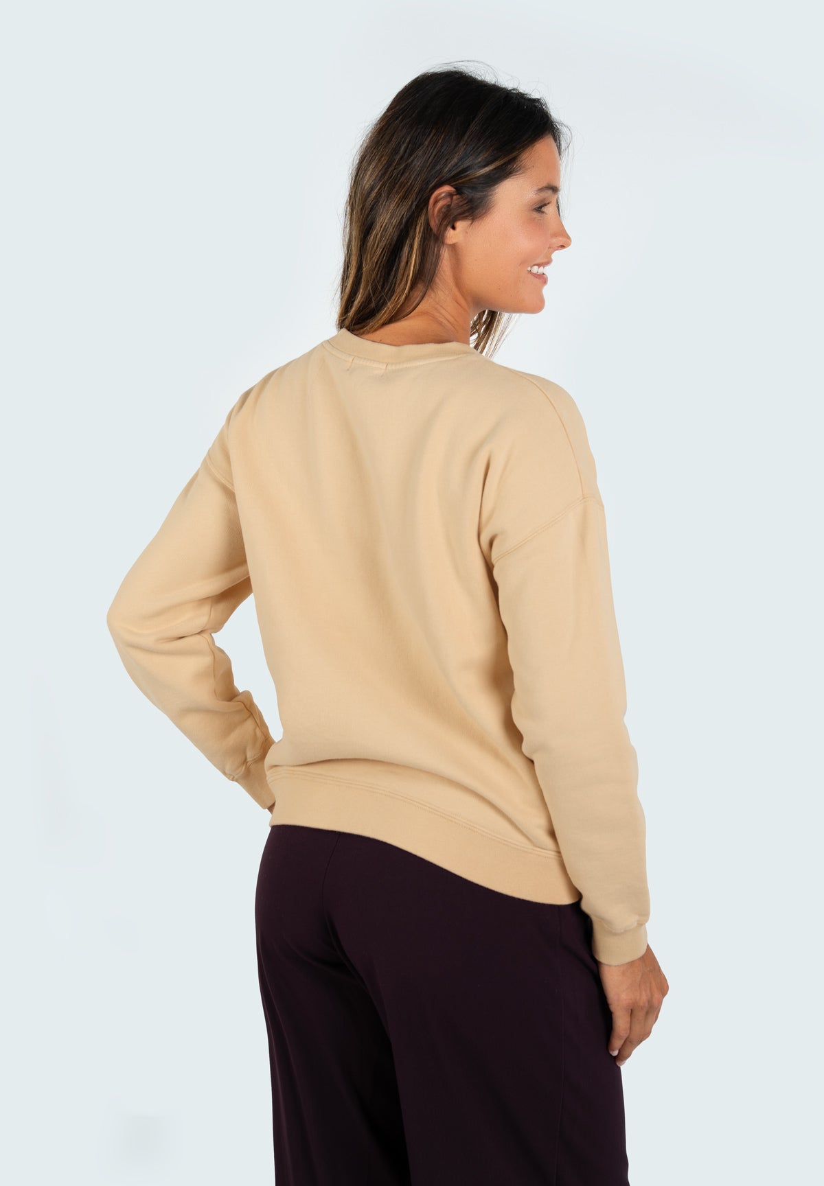 Sweatshirt Rosa BAVARDE Biscuit