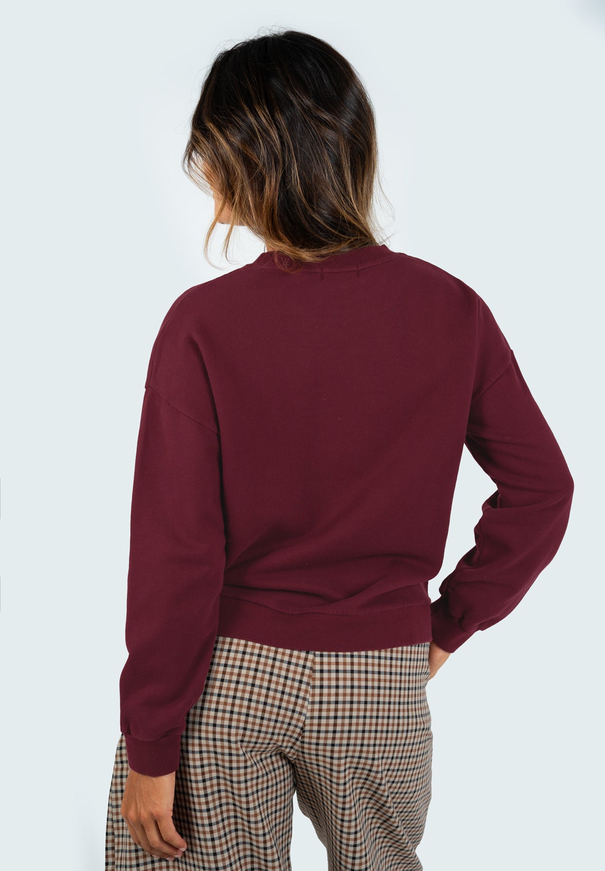 Sweatshirt Rosa Burgundy