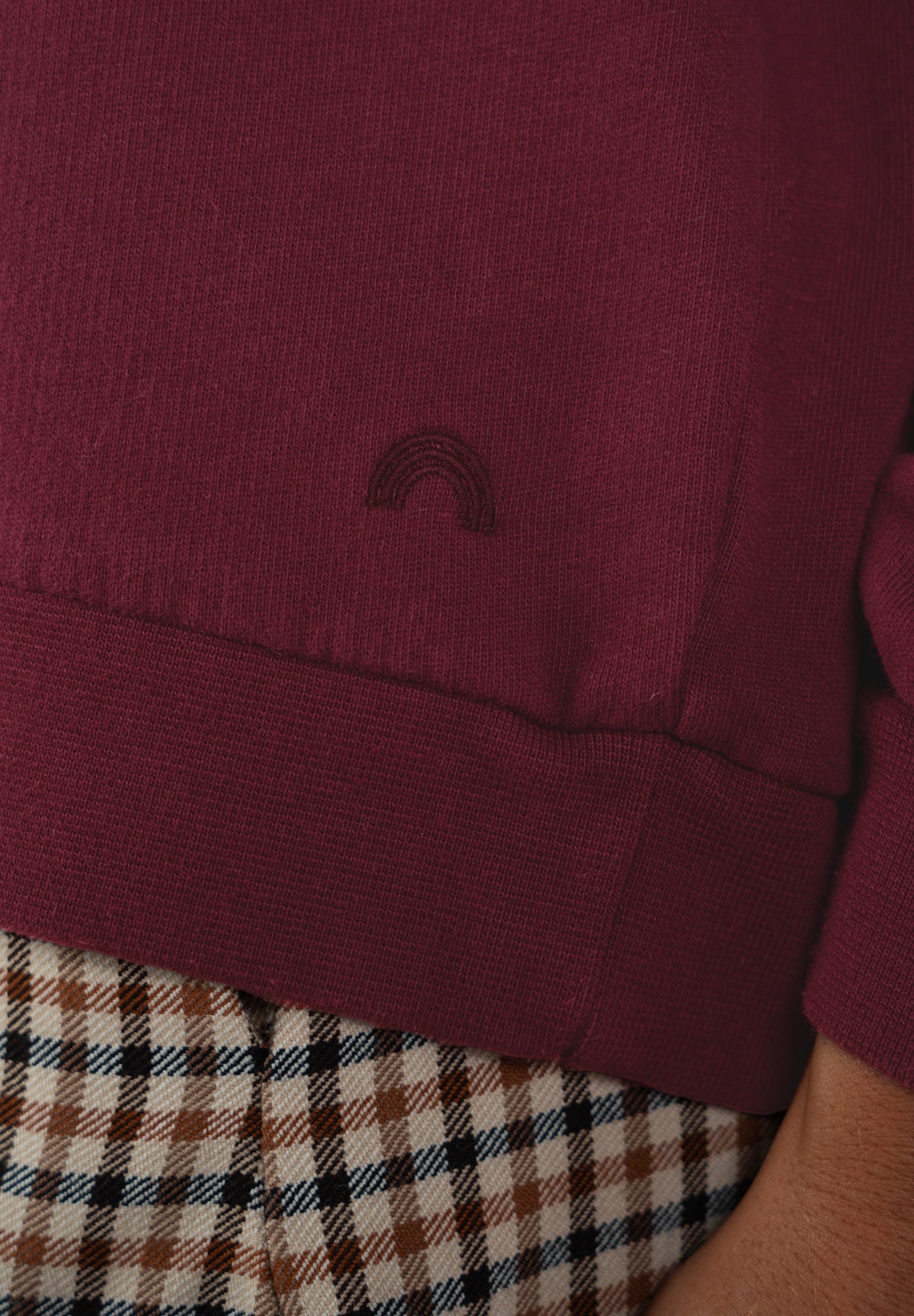Sweatshirt Rosa Burgundy