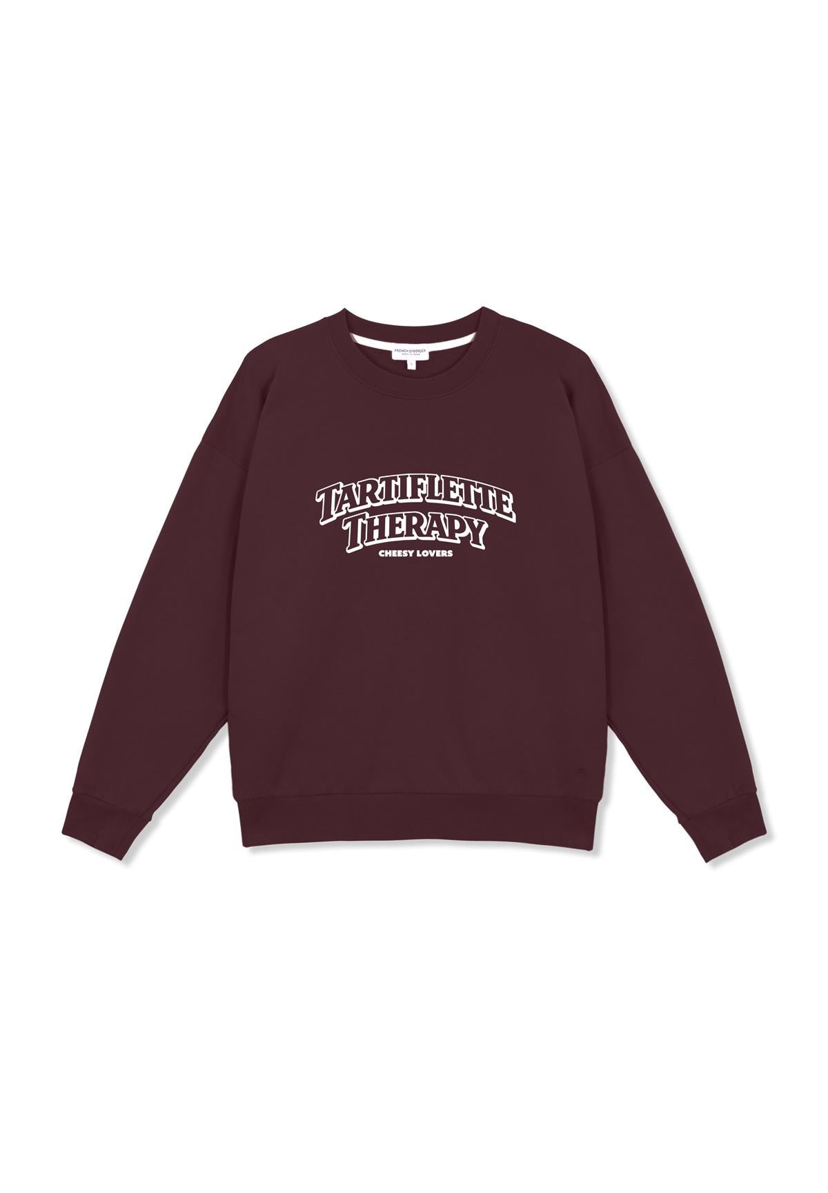 Sweatshirt Rosa TARTIFLETTE THERAPY Burgundy