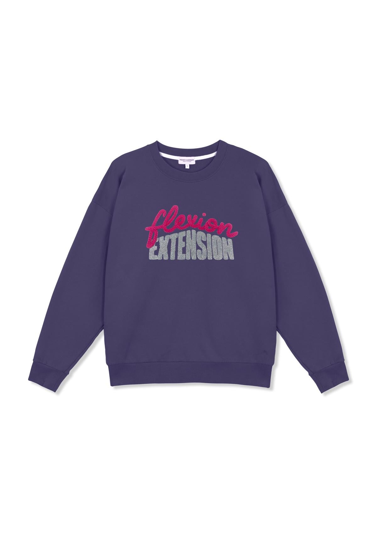 Sweatricotin Rosa FLEXION EXTENSION Blue Violet