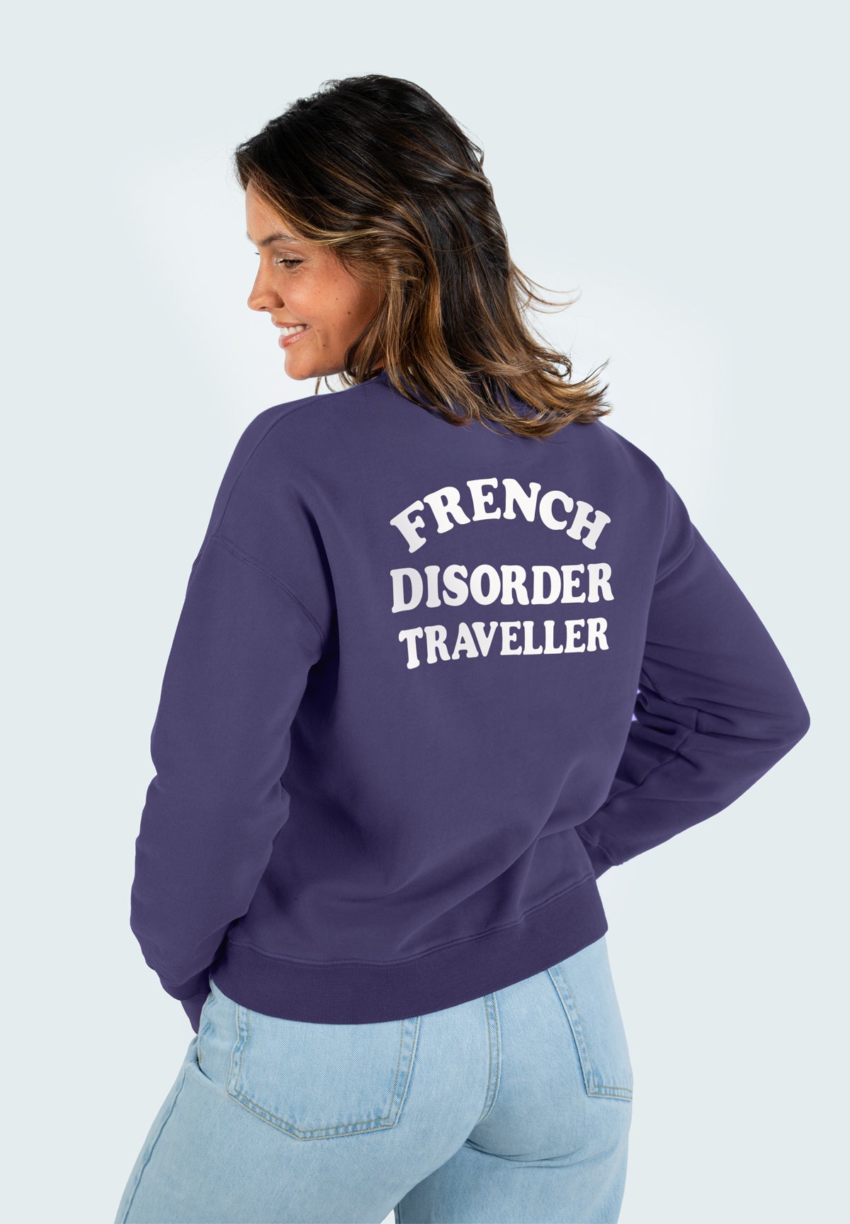 Sweat Rosa FD TRAVELLER (Dos) Blue Violet