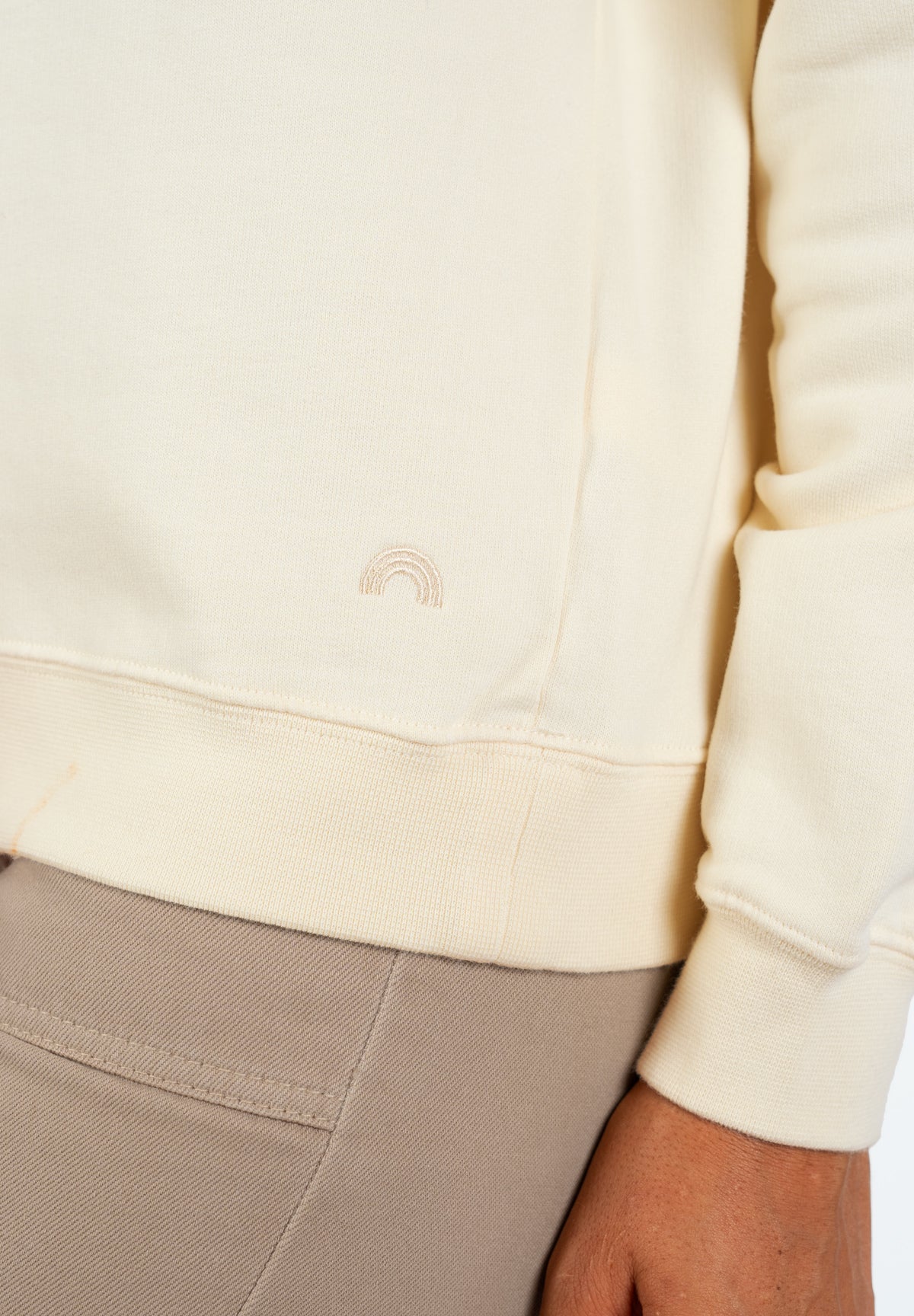 Sweatricotin Rosa MADAME Coconut