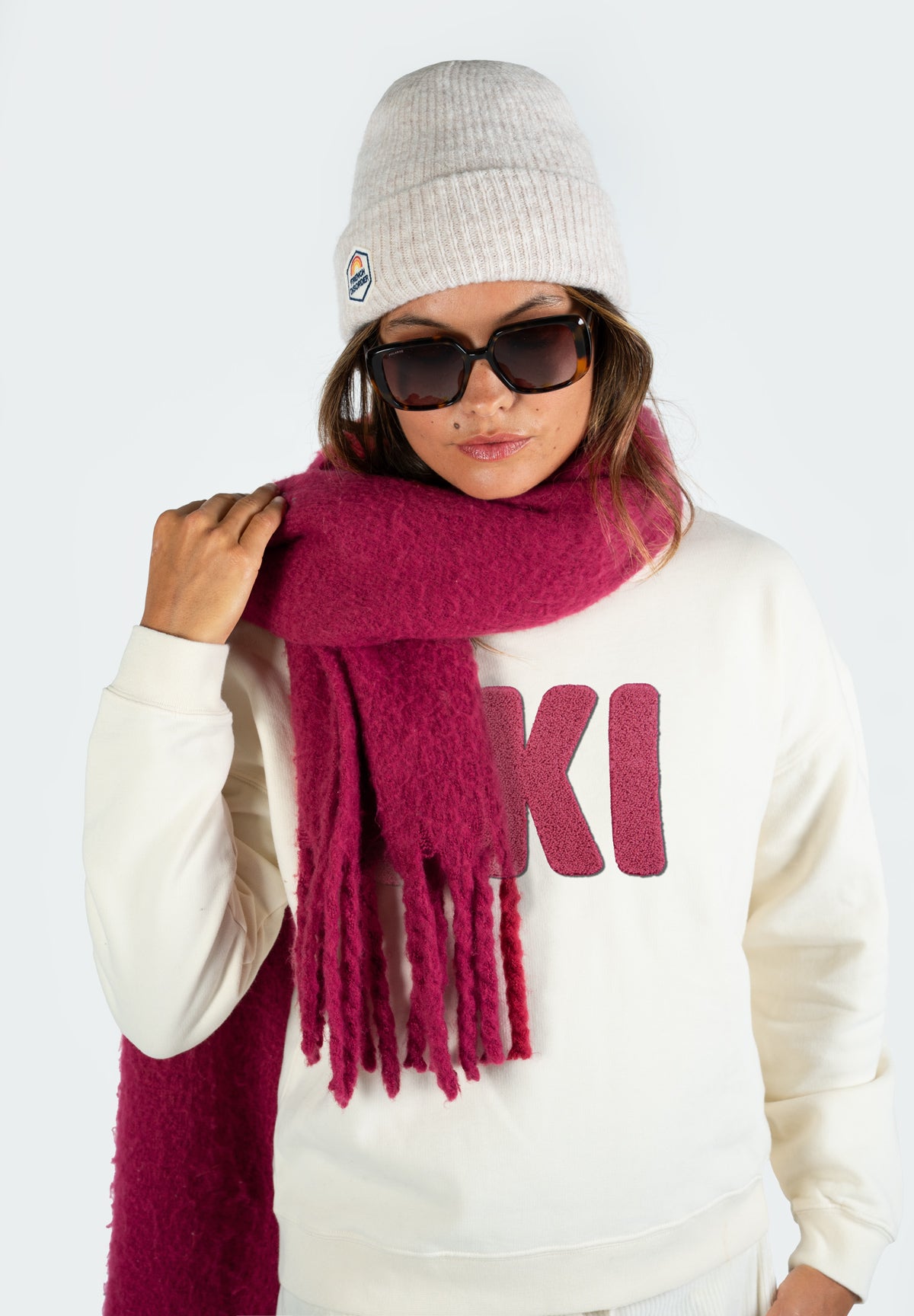 Sweatshirt Rosa SKI Coconut