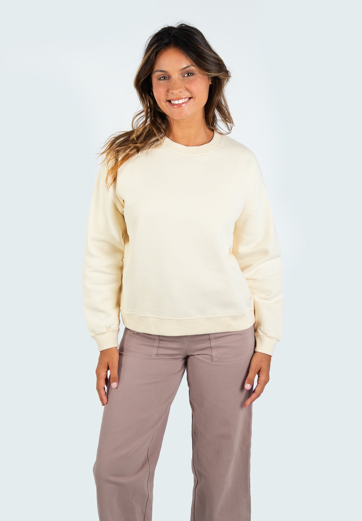 Sweat Rosa WINTER SQUAD Coconut