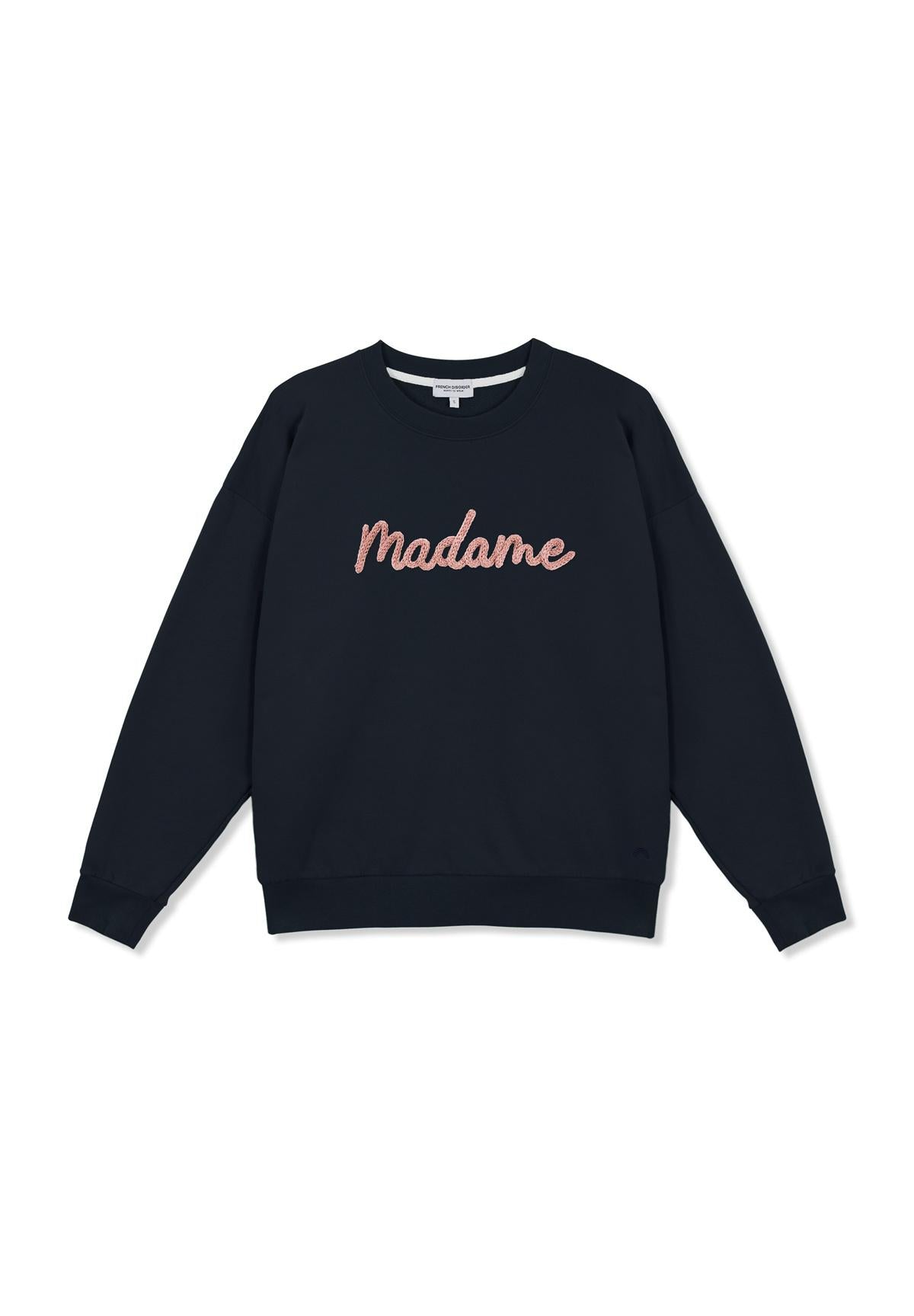 Sweatricotin Rosa MADAME Navy