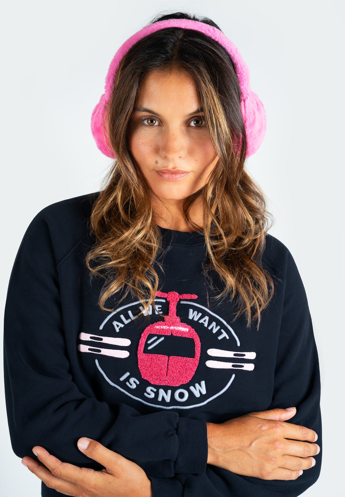 Sweatshirt Pam ALL WE WANT Navy
