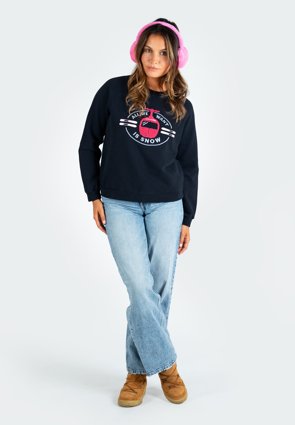 Sweatshirt Pam ALL WE WANT Navy