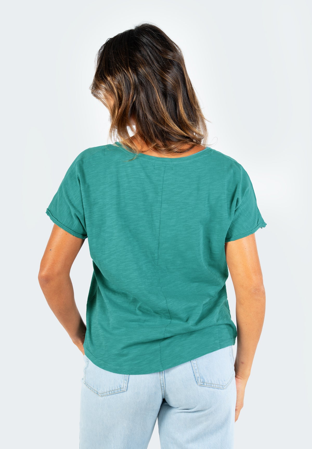 CLÉA Slub T-shirt North Sea
