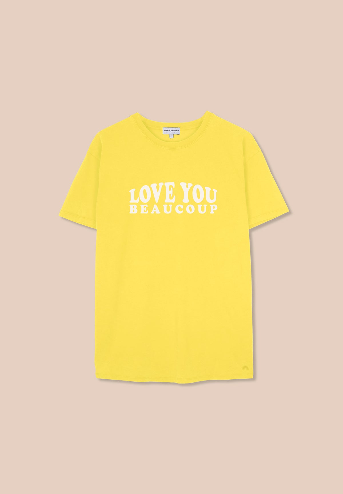 T-shirt Mika LOVE YOU BEAUCOUP Aspen Gold – photo 1