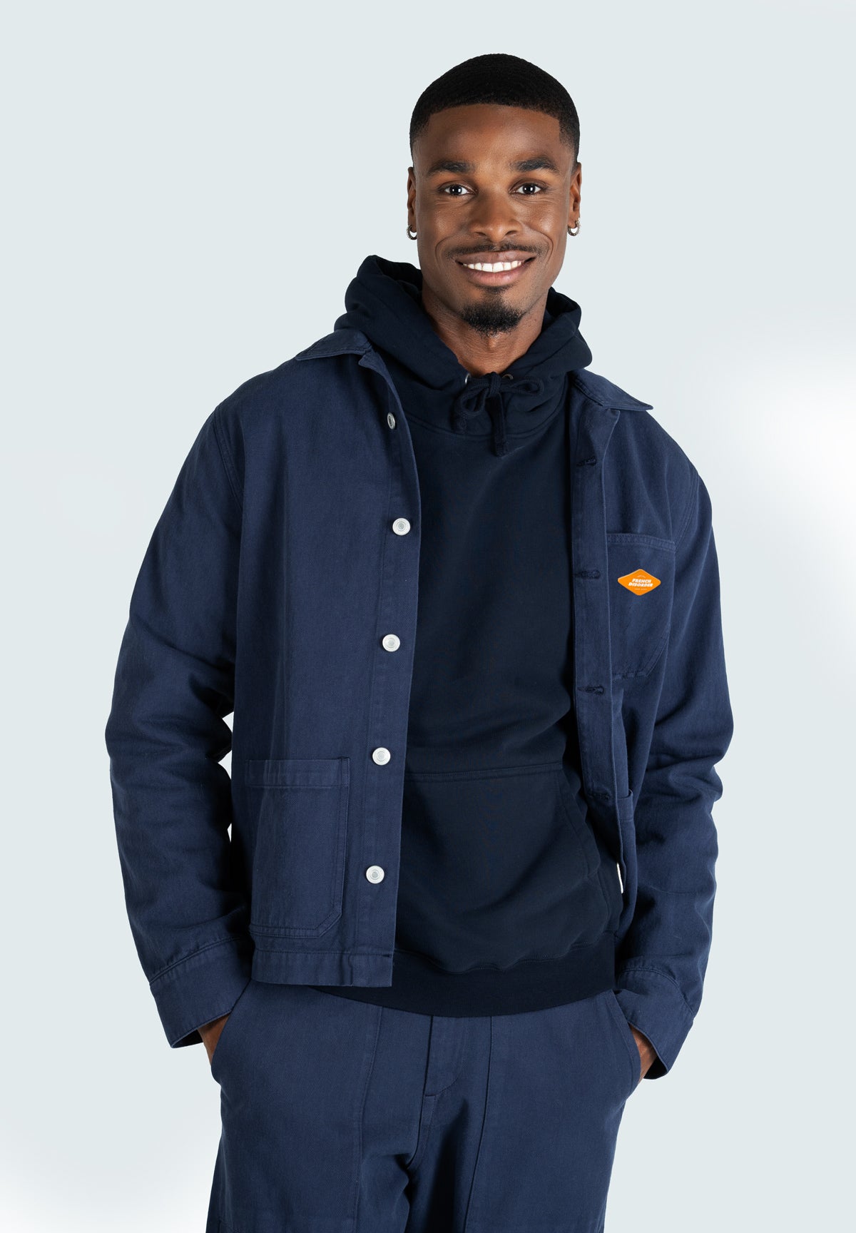 EDEN Twill Navy Jacket