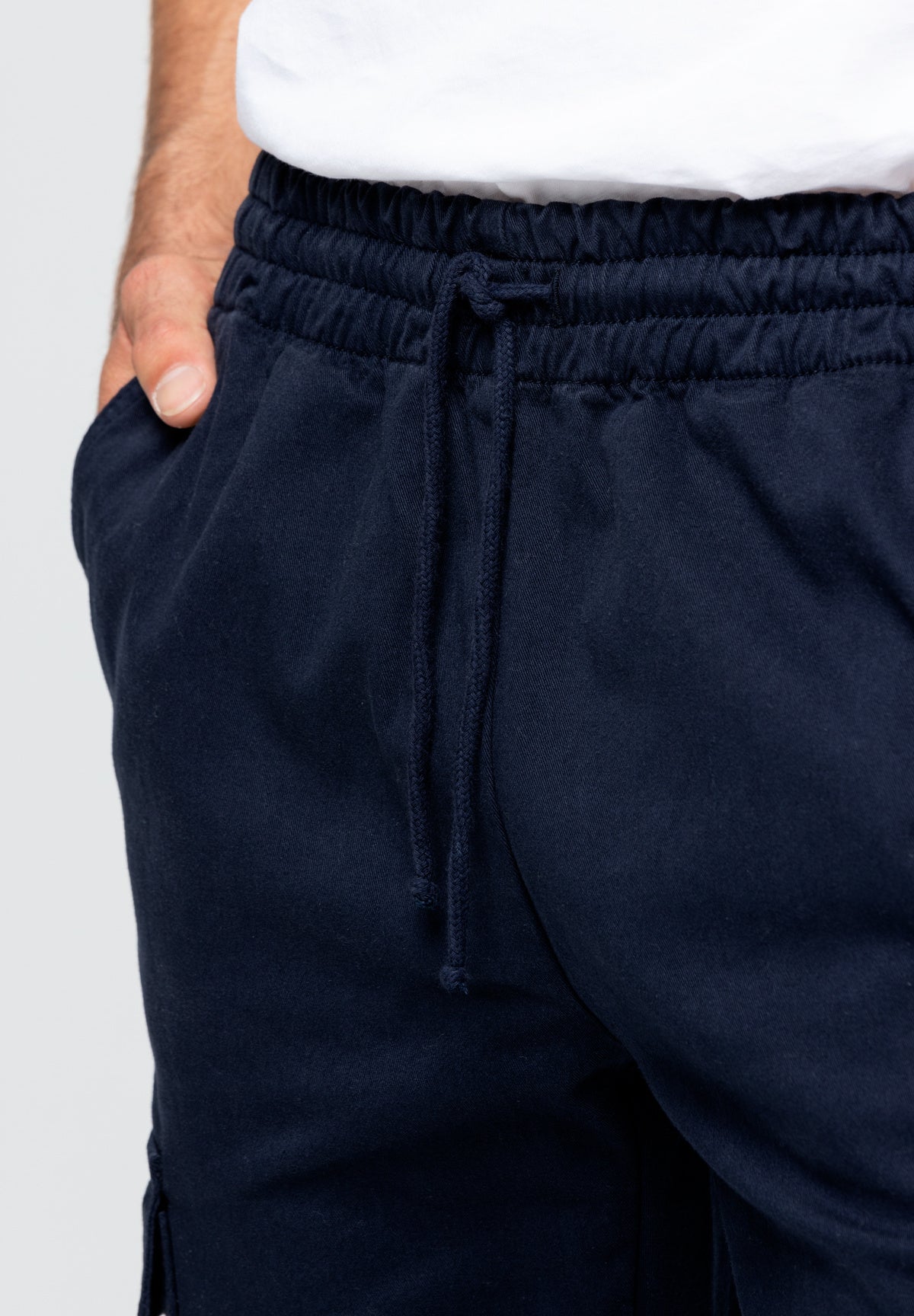 Pantalon Cargo LEO Navy – photo 4