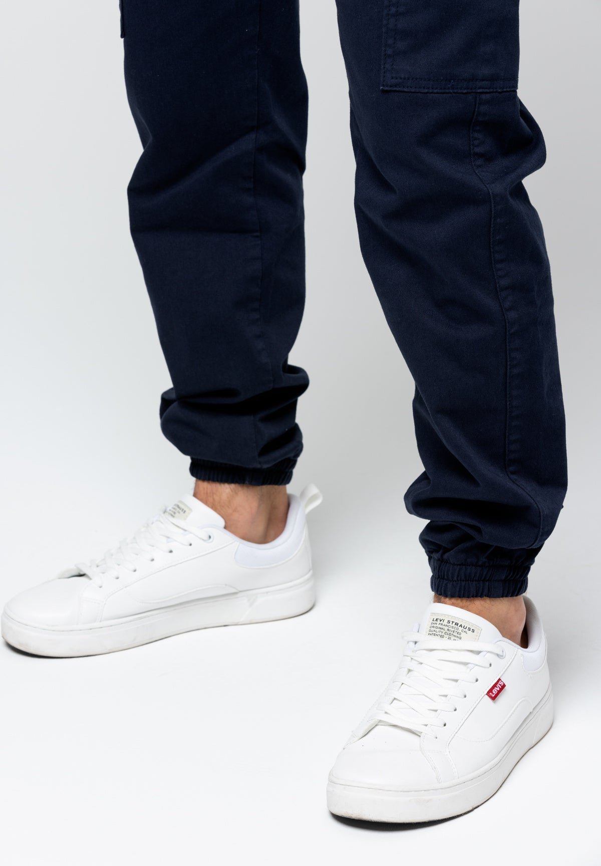 Pantalon Cargo LEO Navy – photo 5
