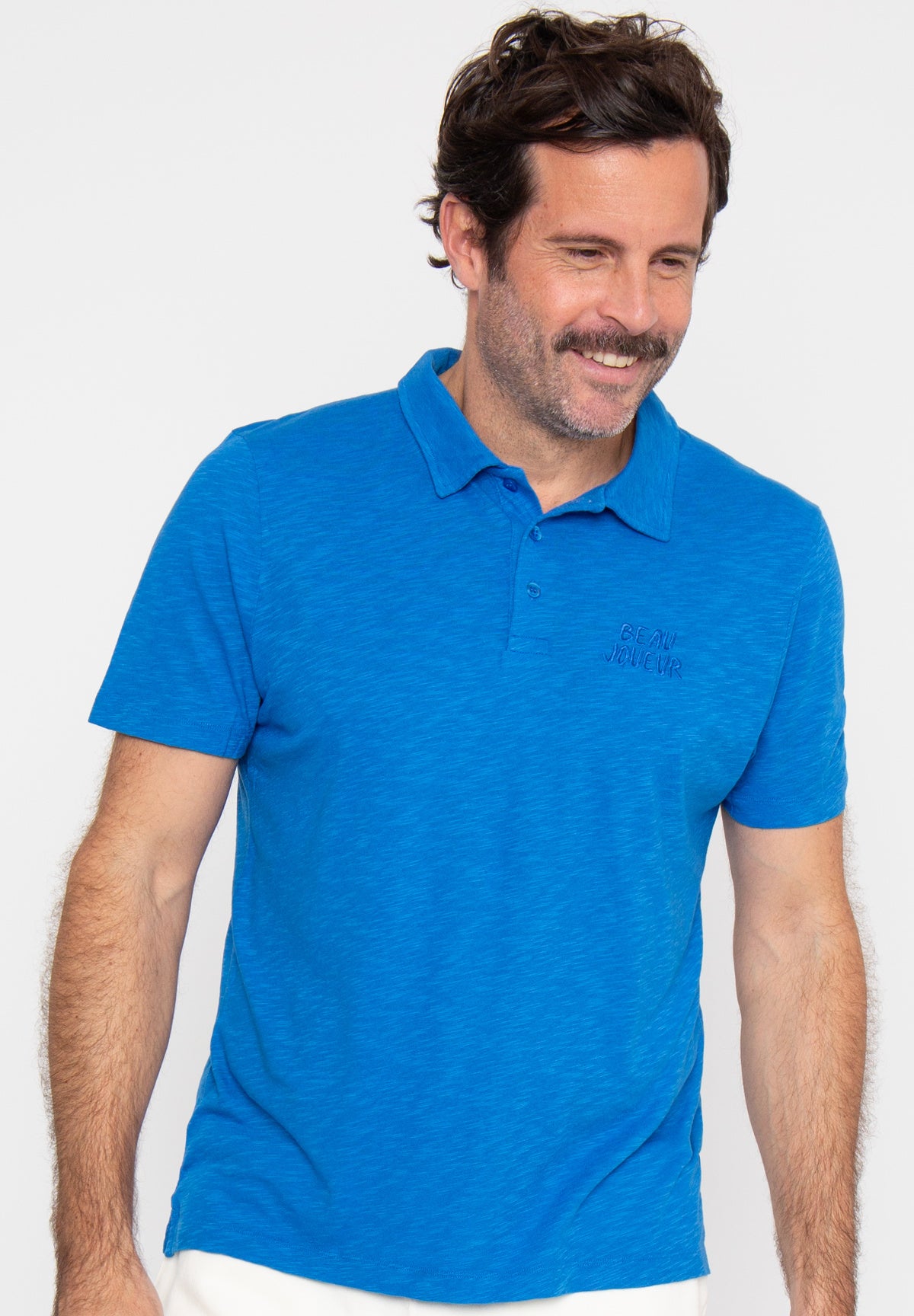 Polo Dustin BEAU JOUEUR Imperial Blue – photo 1