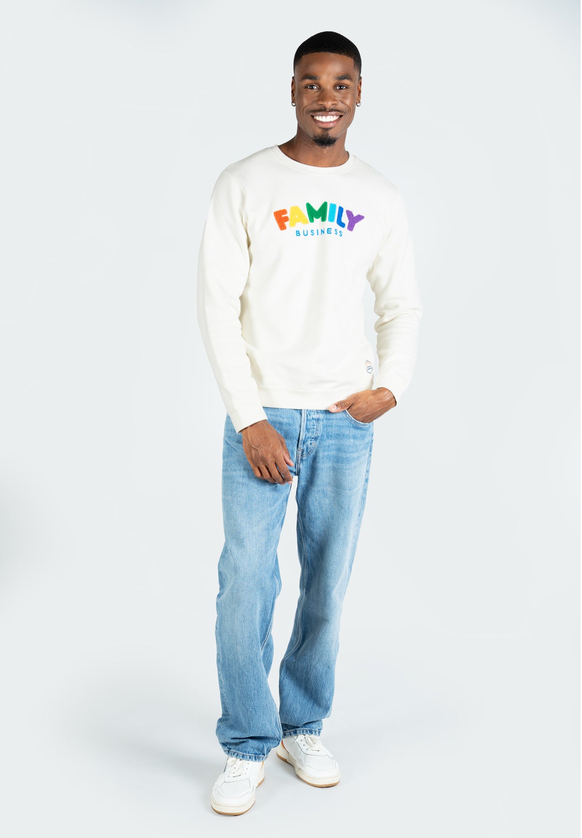 Sweatshirt Dylan FAMILY BUSINESS Cream