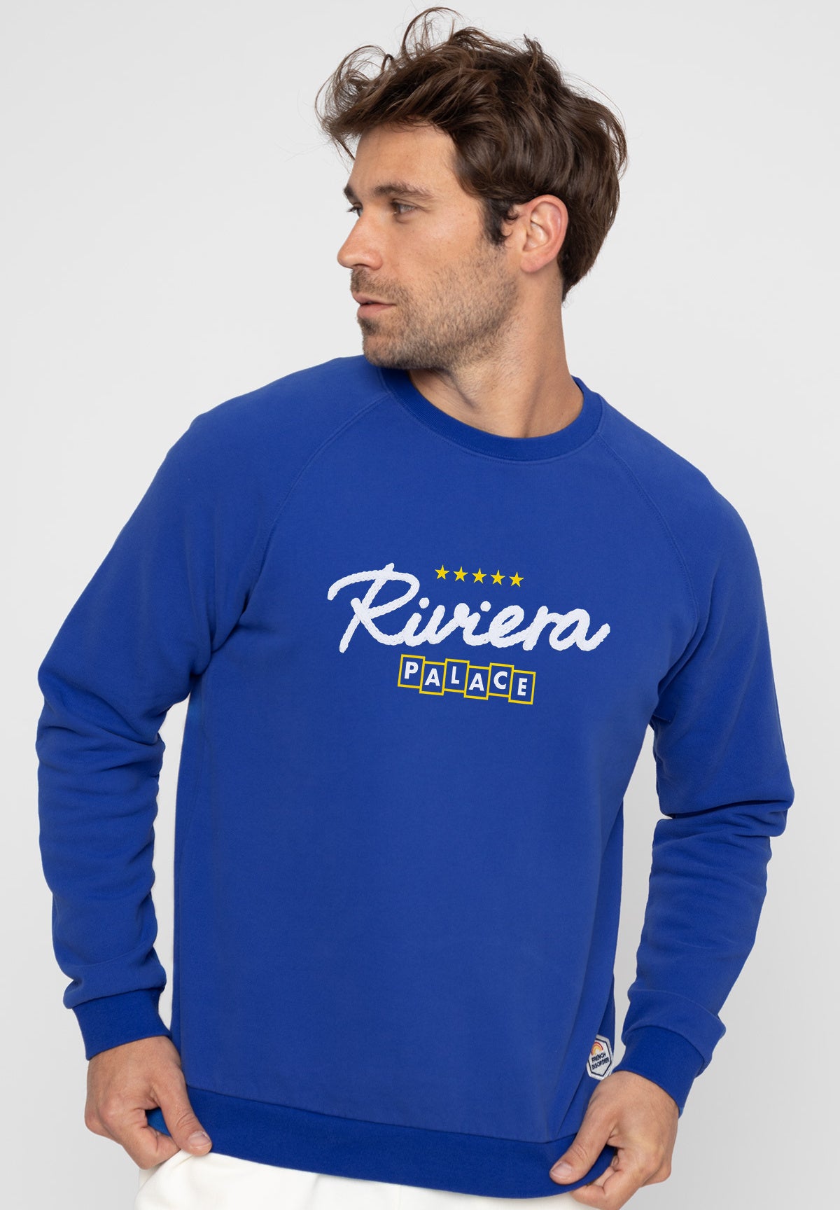 Sweatricotin Clyde RIVIERA Royal Blue – photo 1