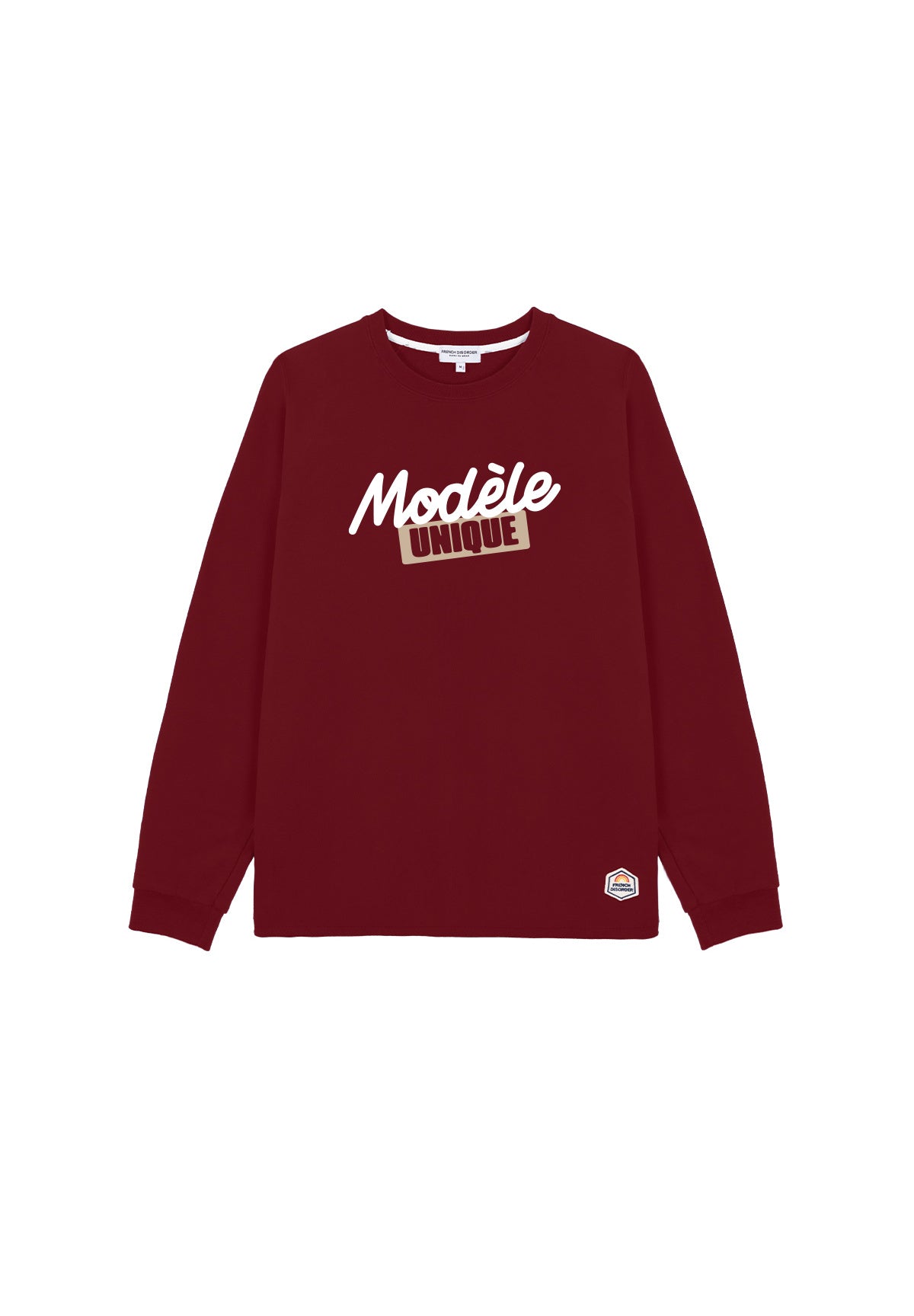 Sweatricotin Lenny MODELE UNIQUE Burgundy – photo 2
