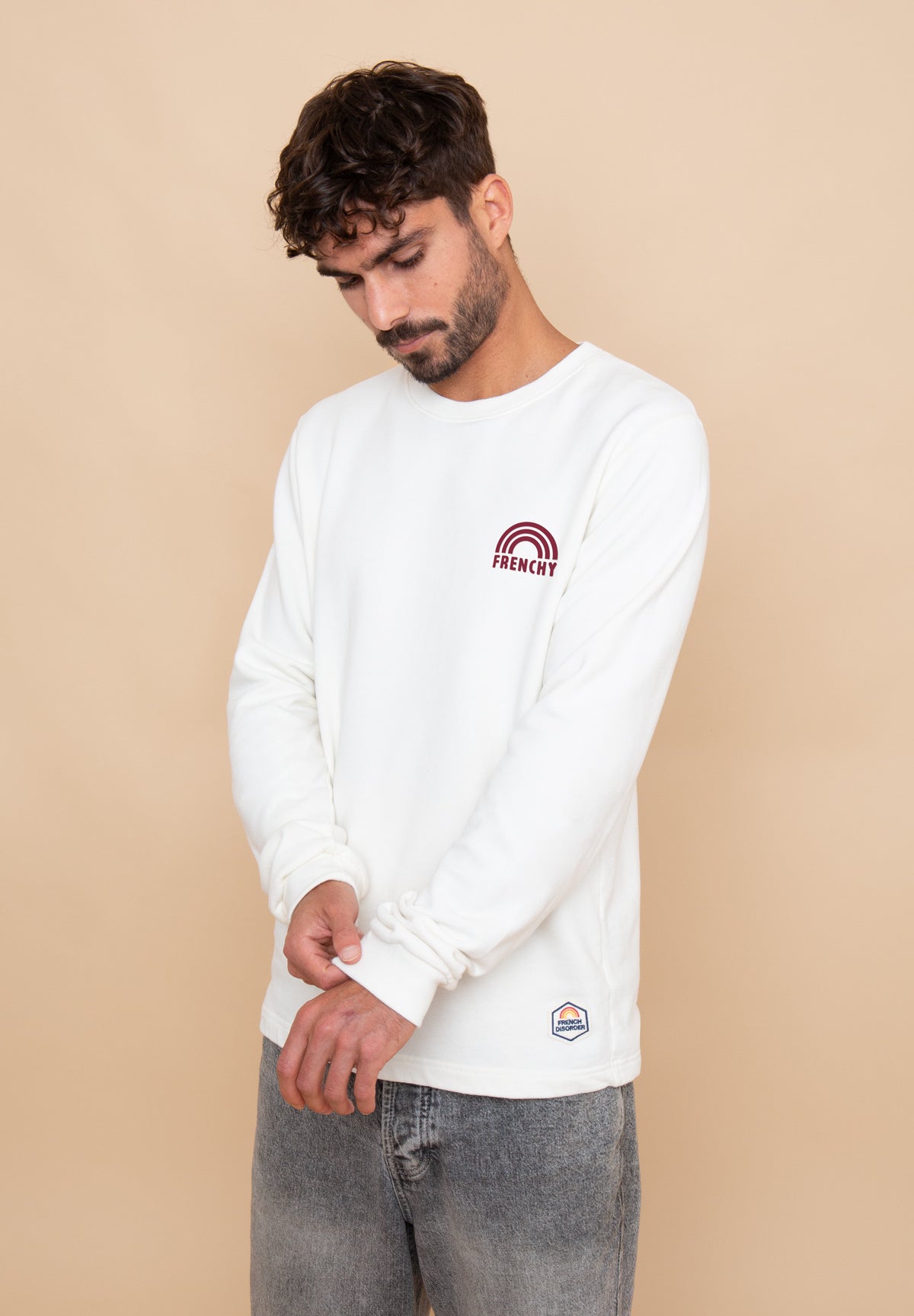 Sweat Lenny FRENCHY CŒUR Cream – photo 2