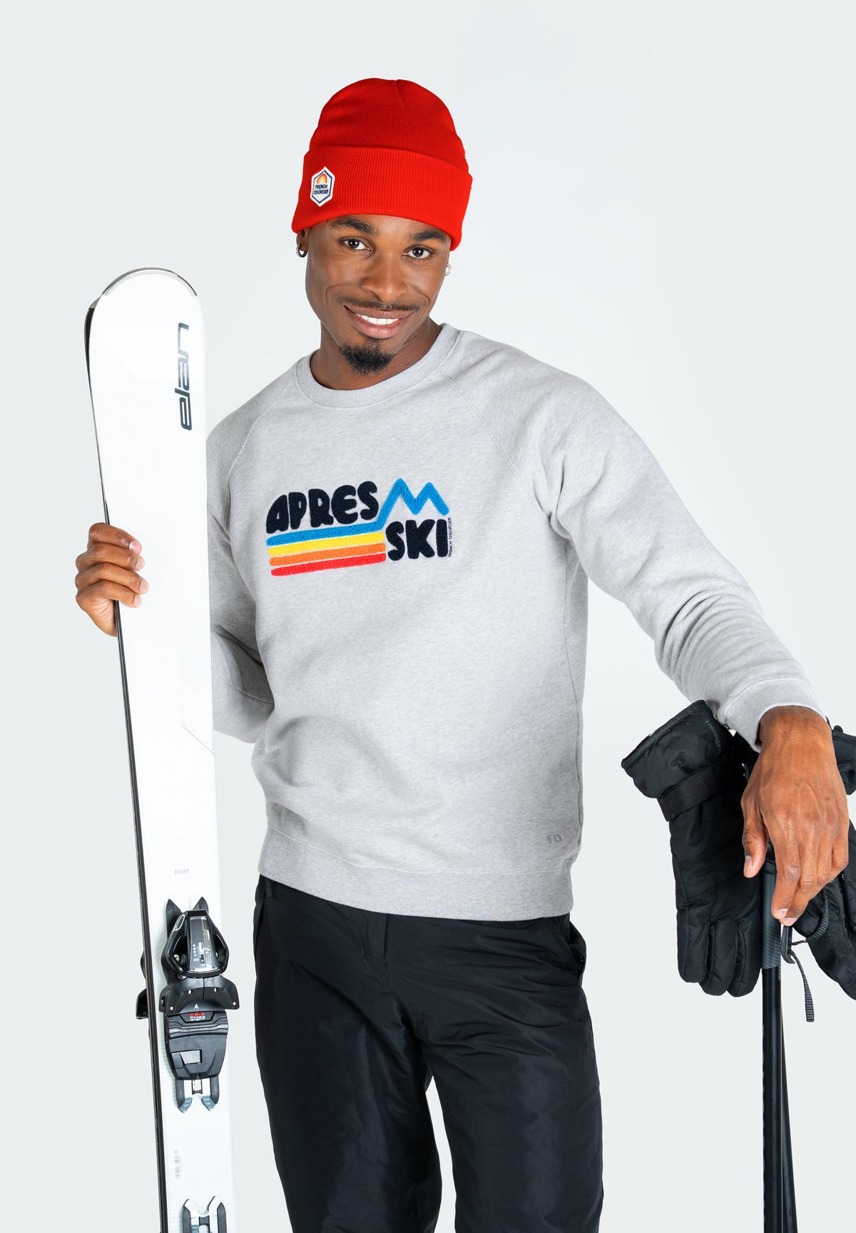 Sweat Clyde APRES SKI Heather Grey