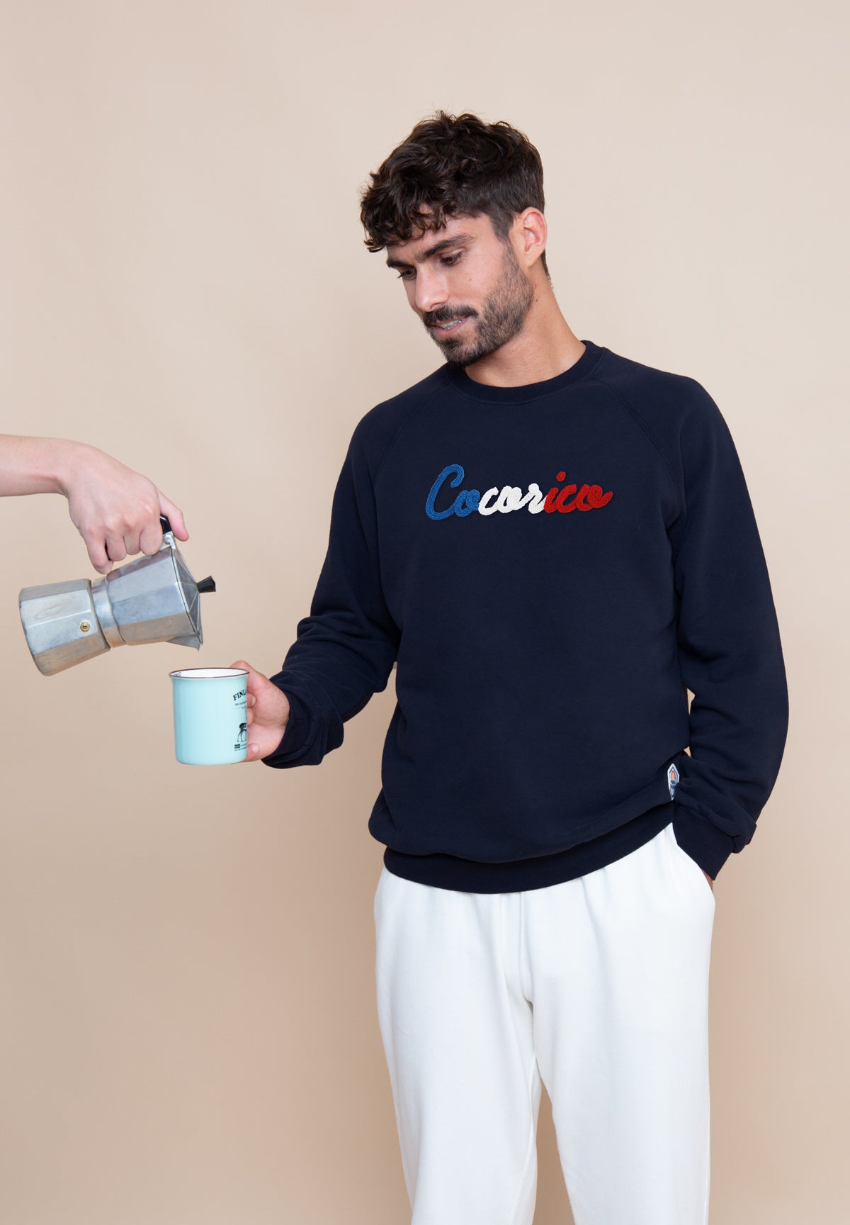 Sweatricotin Clyde Warmy COCORICO Navy – photo 1