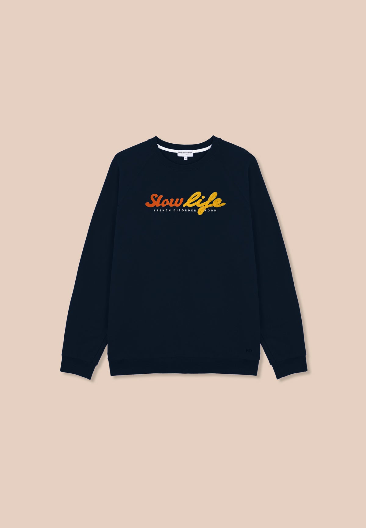 Sweatricotin Clyde SLOW LIFE Navy – photo 2