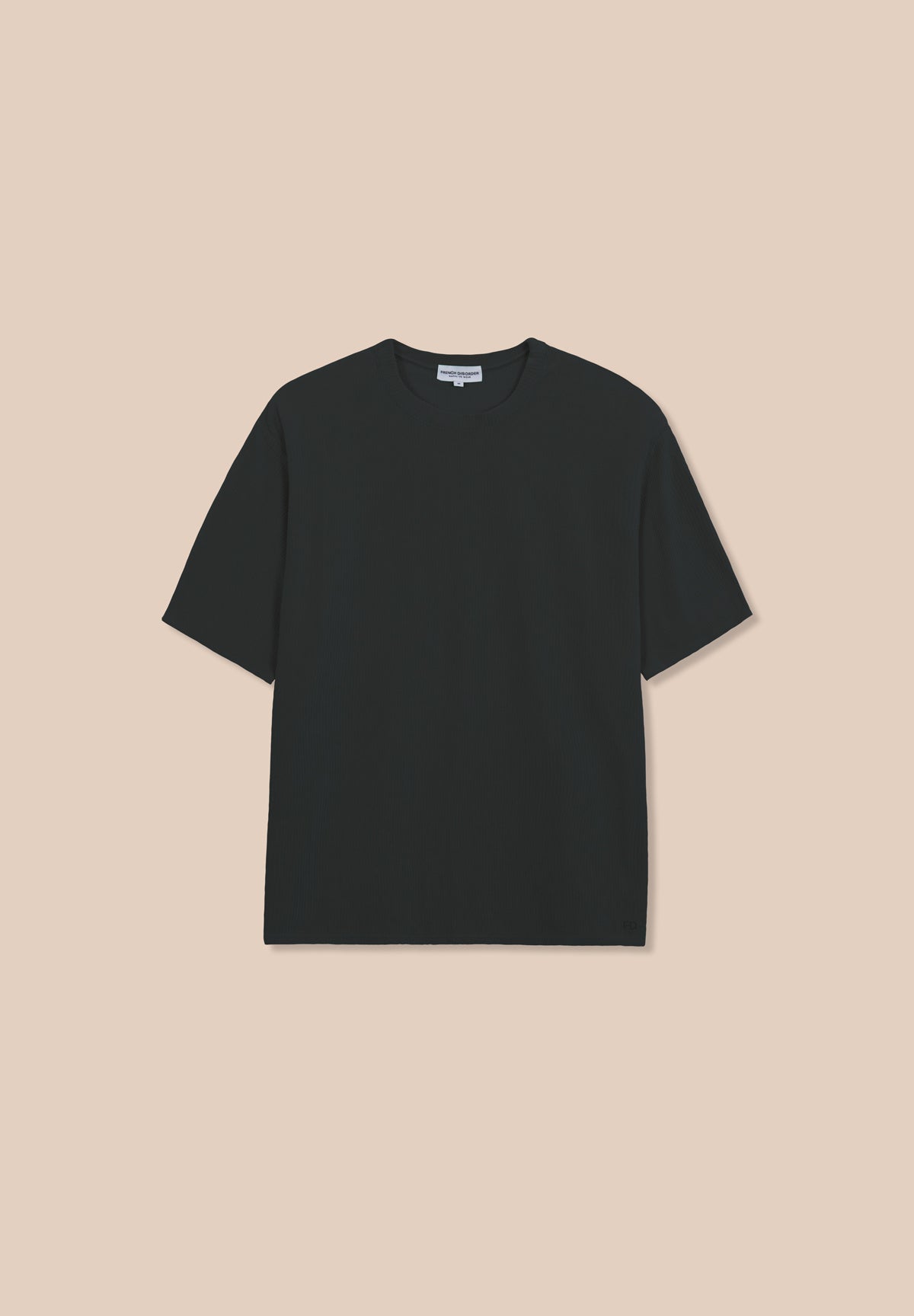 Sweat MARTIN Côtelé Anthracite – photo 1