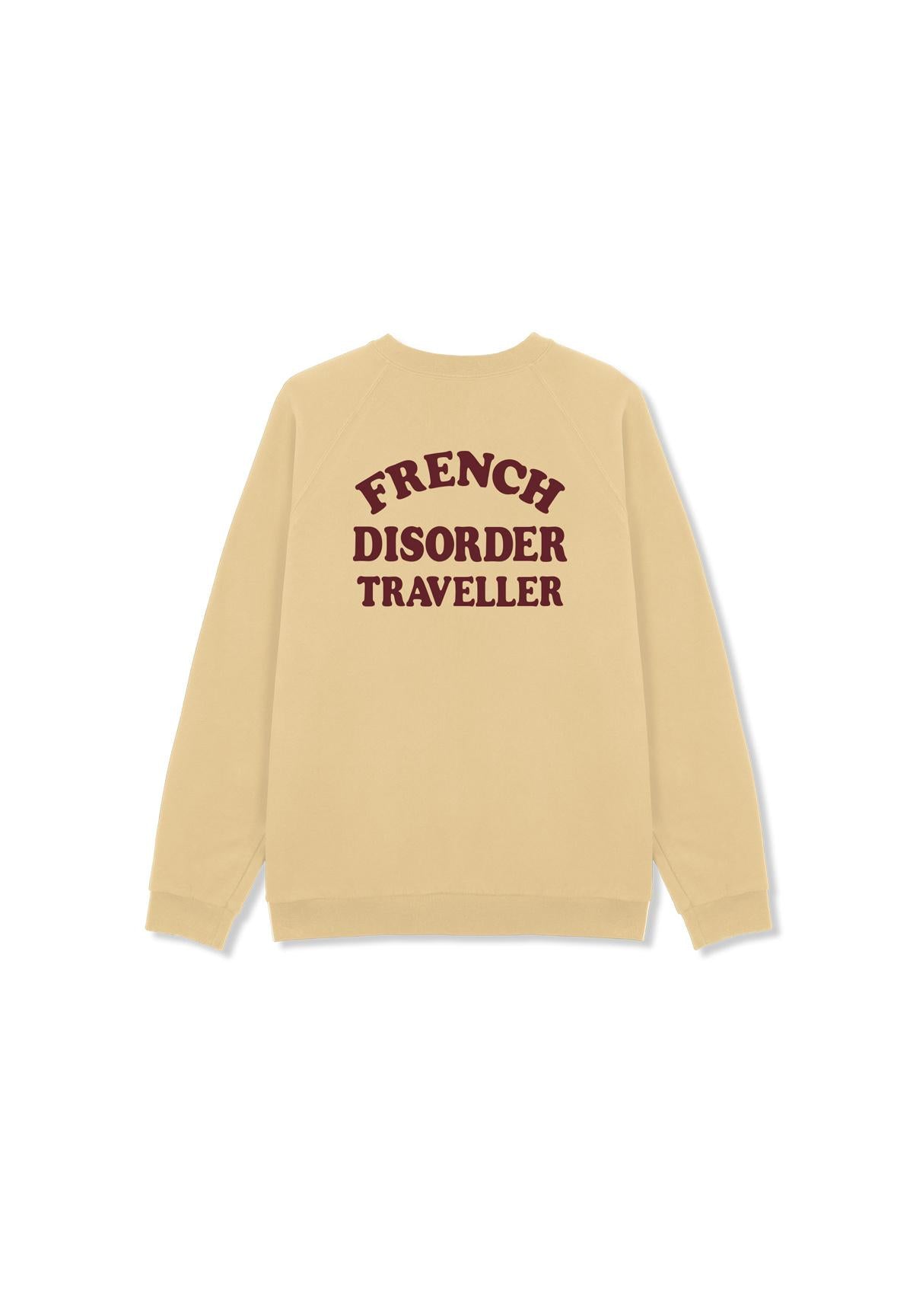 Sweat Clyde FD TRAVELLER (Dos) Biscuit
