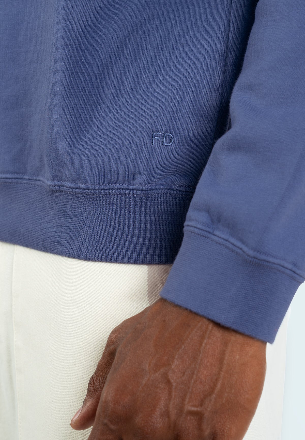 Sweatricotin Clyde HOMME DES NEIGES Coastal Fjord