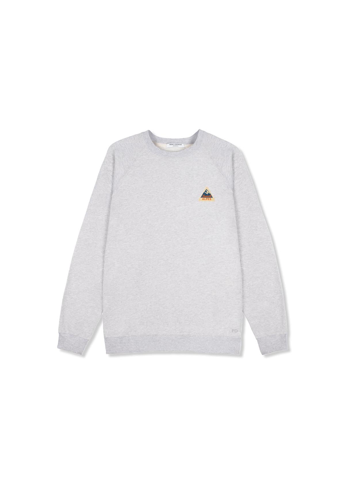 Sweat Clyde FRENCH ALPES Heather Grey