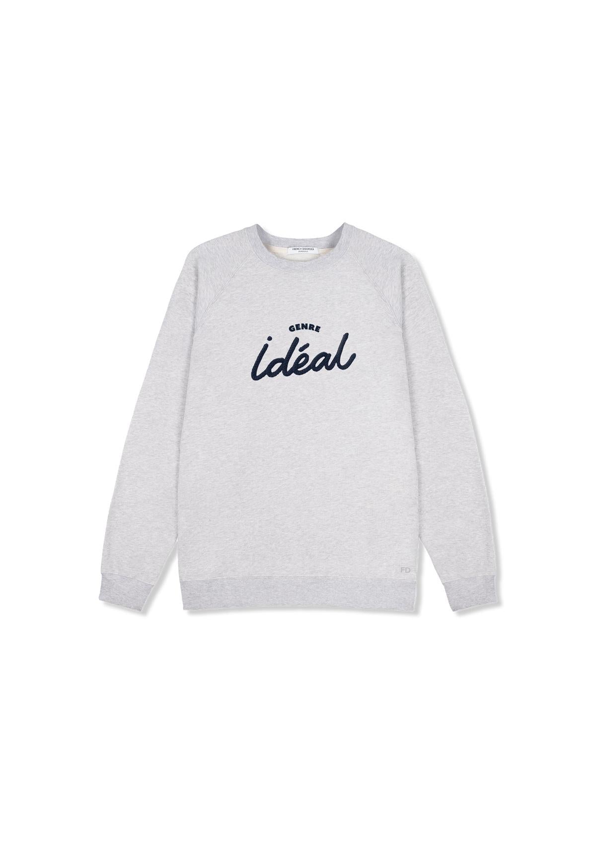 Sweatricotin Clyde GENRE IDEAL Heather Grey