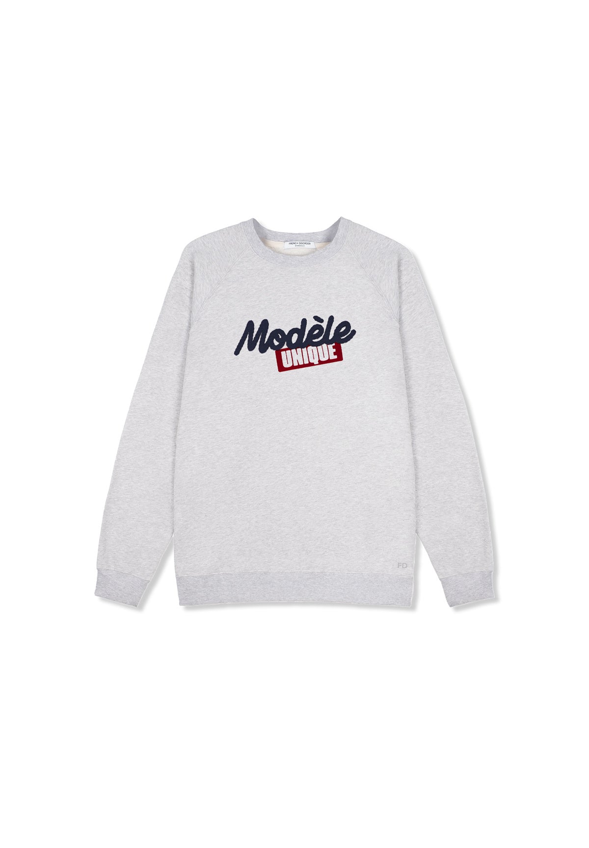 Sweatricotin Clyde MODELE UNIQUE Heather Grey