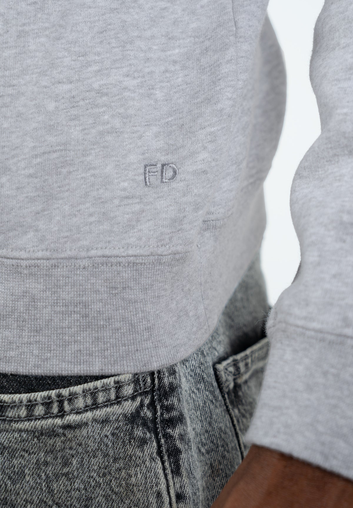 Sweatricotin Clyde PATRON Heather Grey