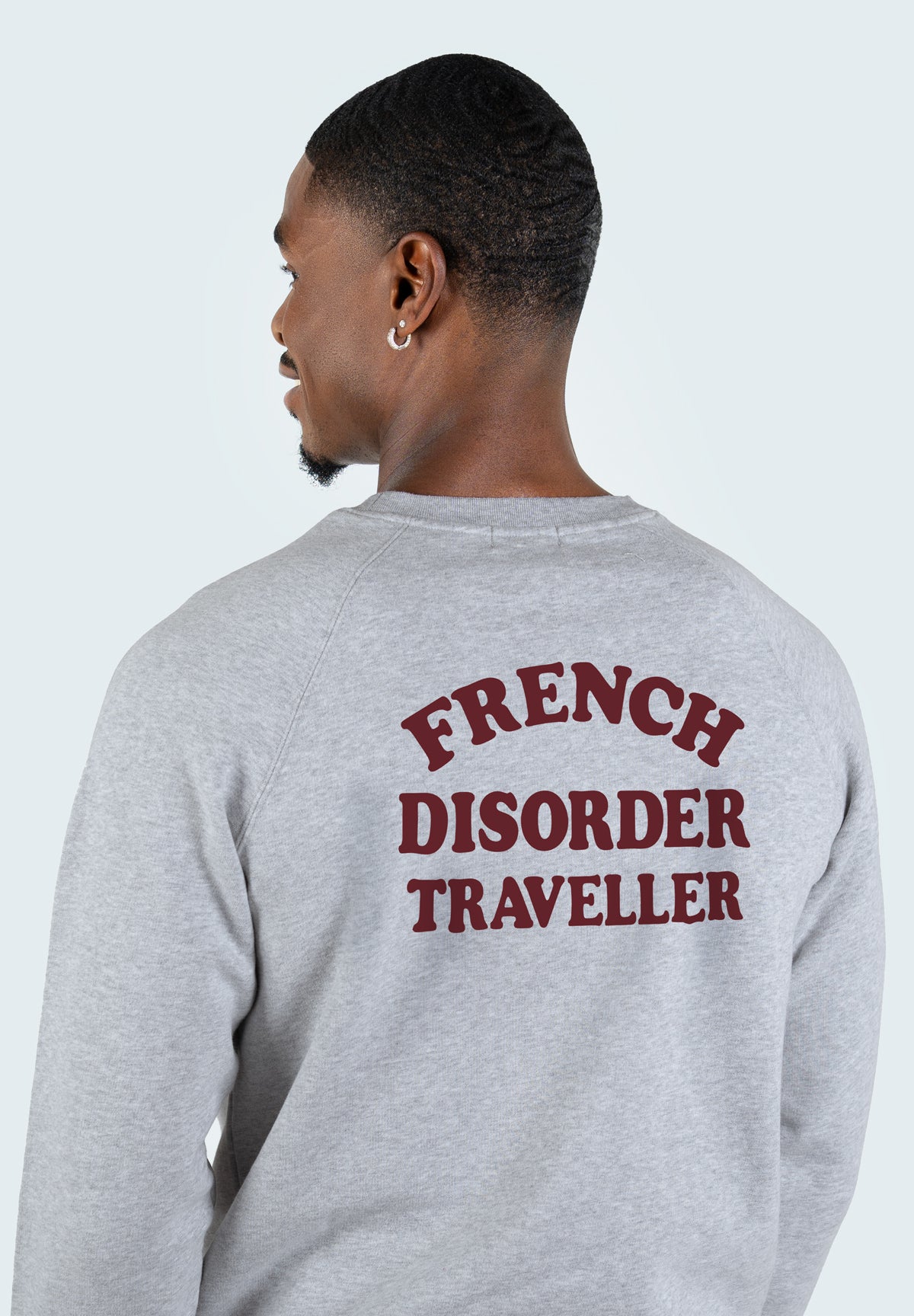 Sweat Clyde FD TRAVELLER (Dos) Heather Grey