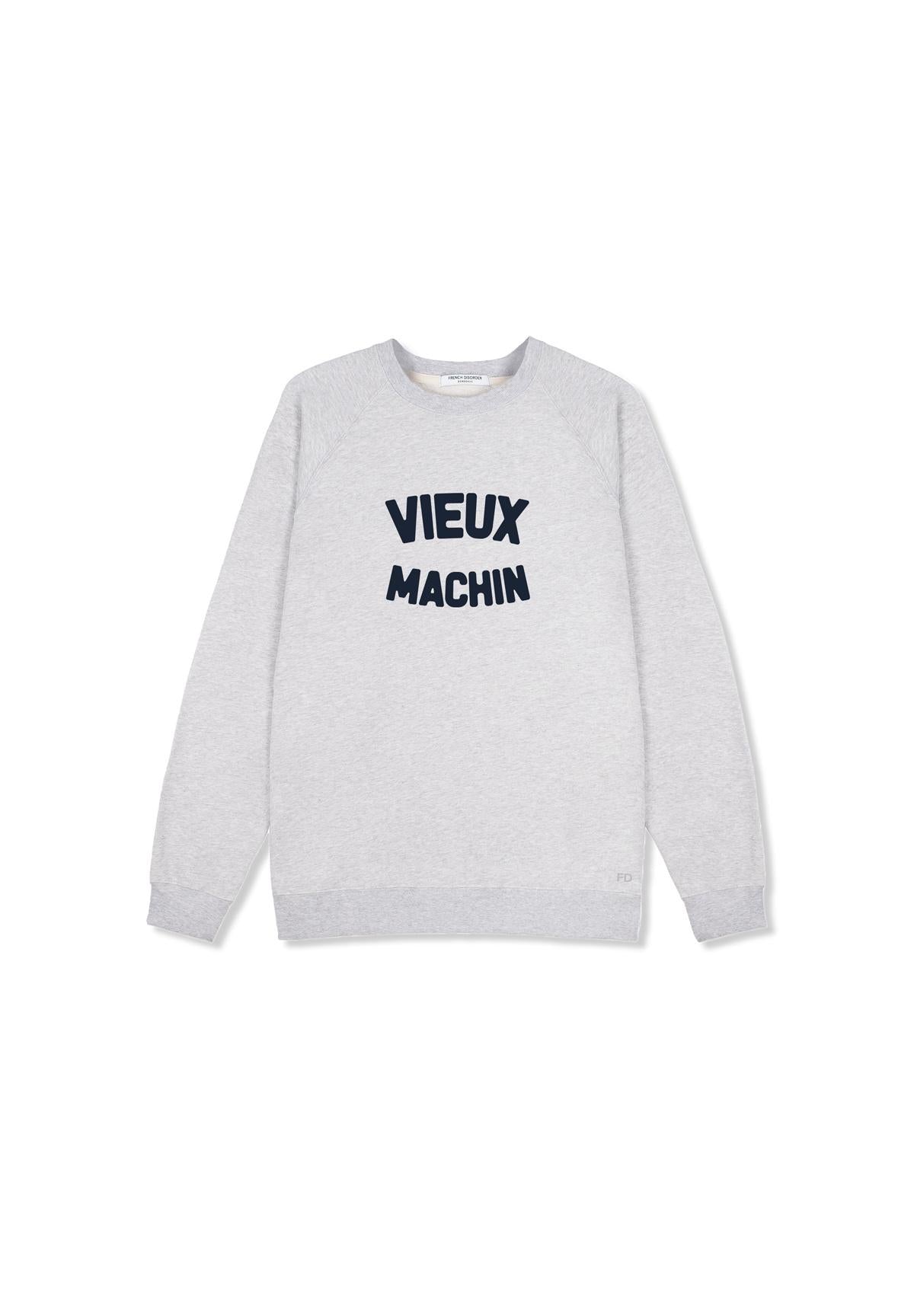 Sweat Clyde VIEUX MACHIN Heather Grey