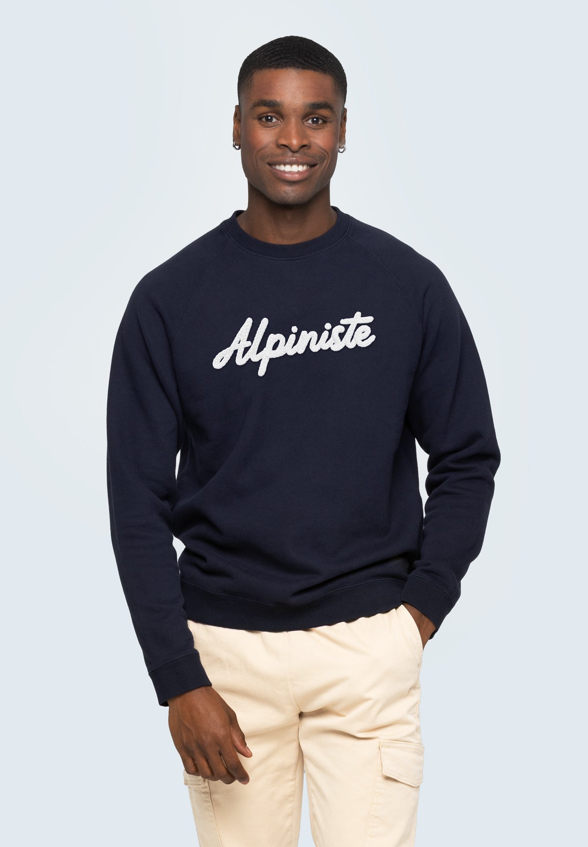 Sweatricotin Clyde ALPINISTE Navy