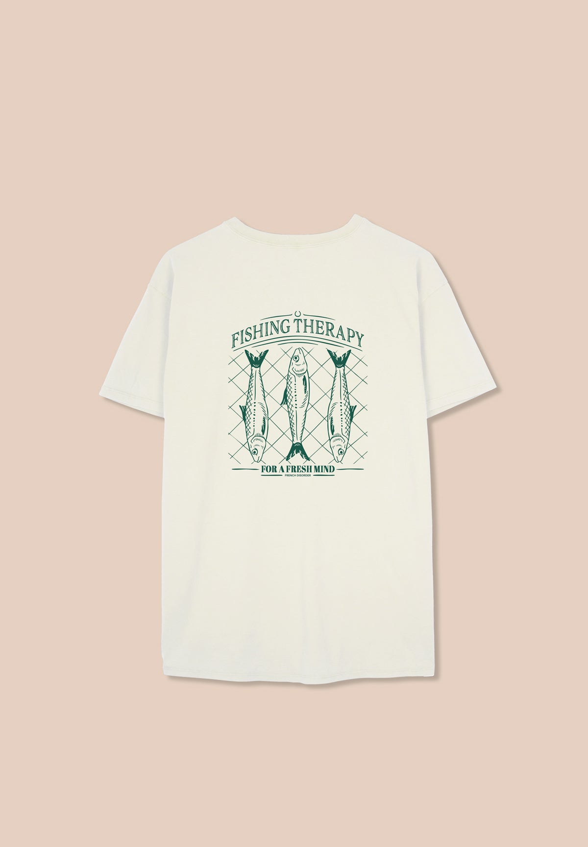 T-shirt Mike FISHING THERAPY Coconut – photo 2