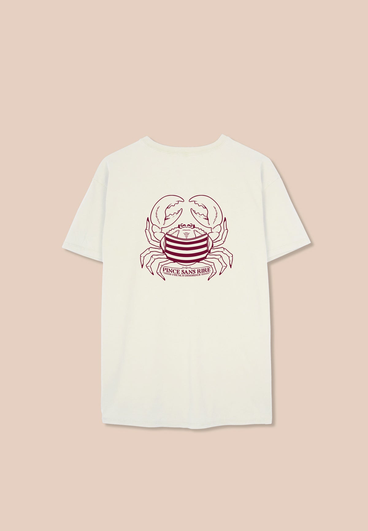 T-shirt Mike PINCE SANS RIRE Coconut – photo 2