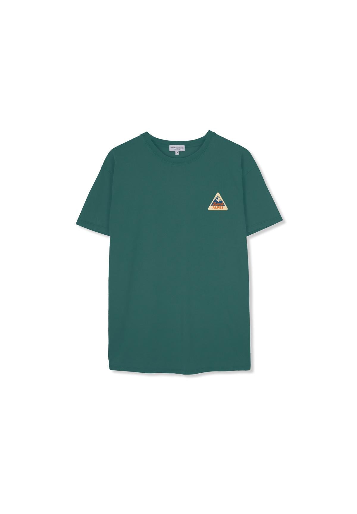 T-shirt Mike FRENCH ALPES Dark Sea