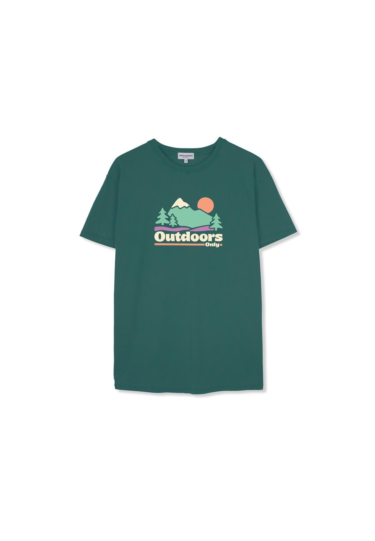 T-shirt Mike OUTDOORS Dark Sea