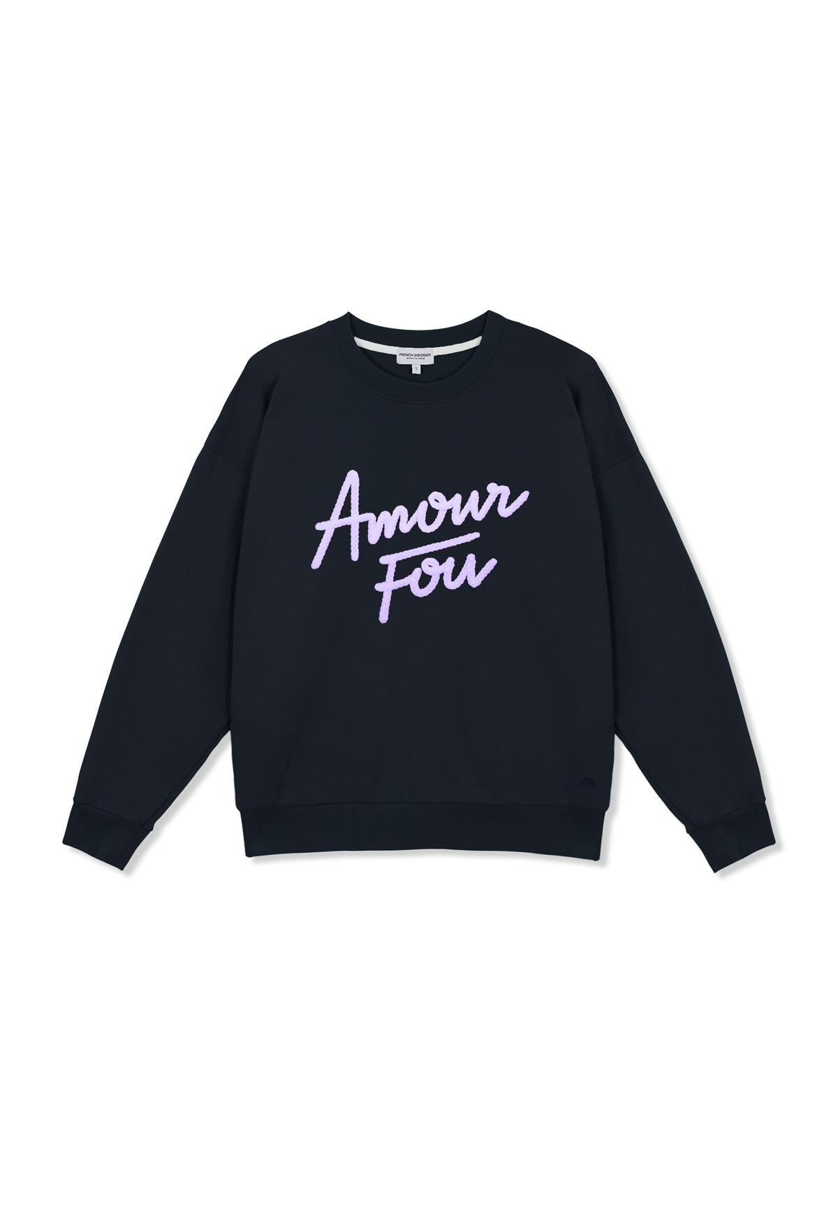 Sweatricotin Max AMOUR FOU Navy
