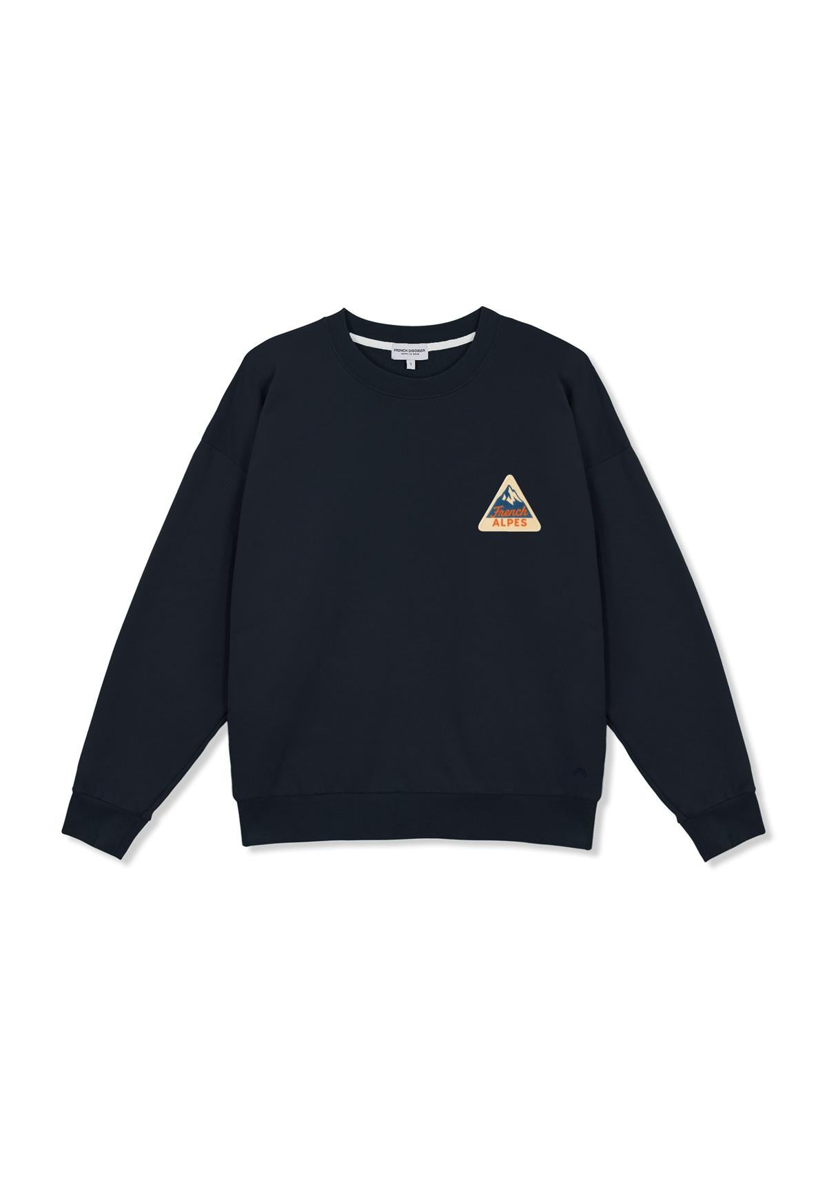 Sweat Max FRENCH ALPES Navy