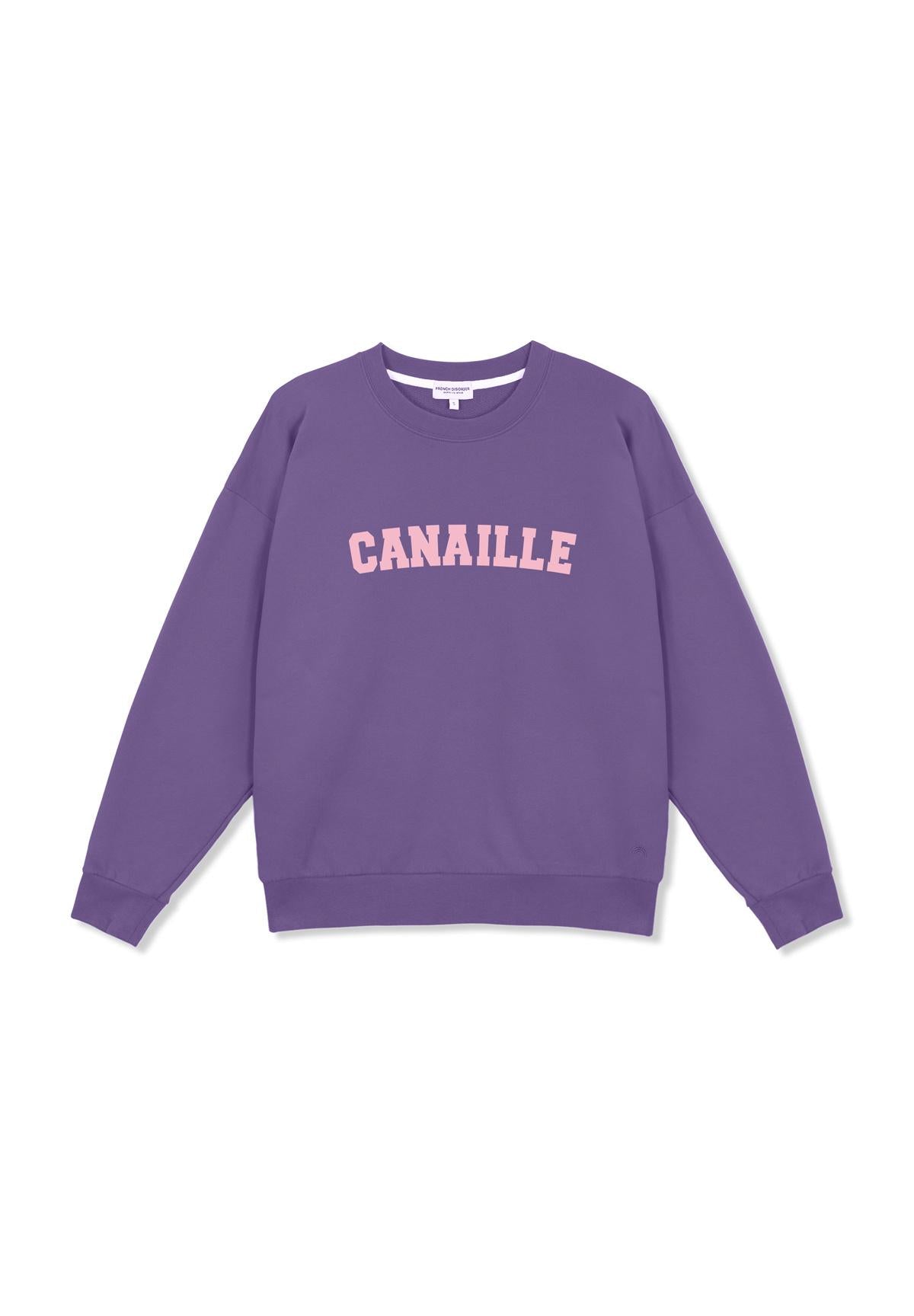 Sweatshirt Max CANAILLE Purple