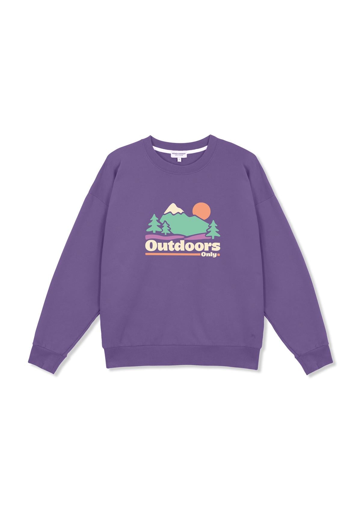 Sweatshirt Max OUTDOORS Purple