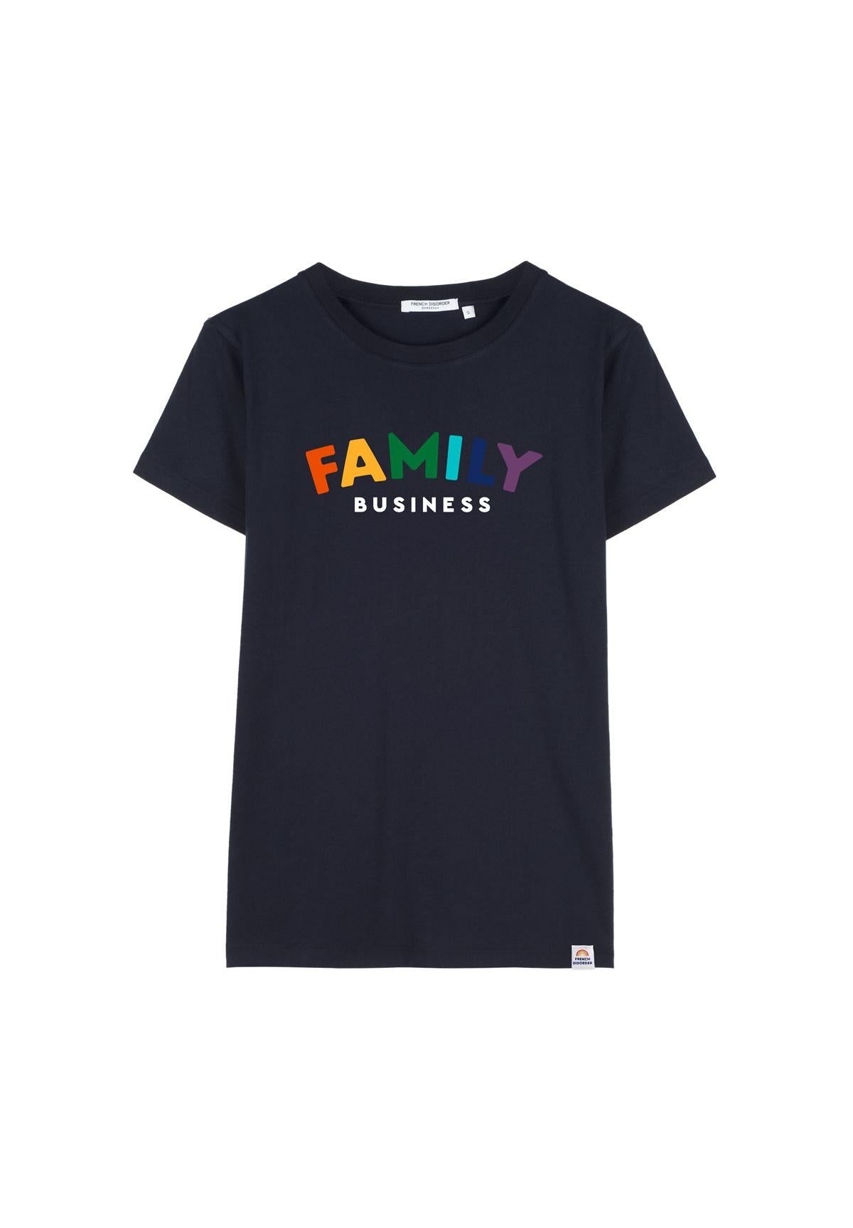 T-shirt Sacha FAMILY BUSINESS Navy