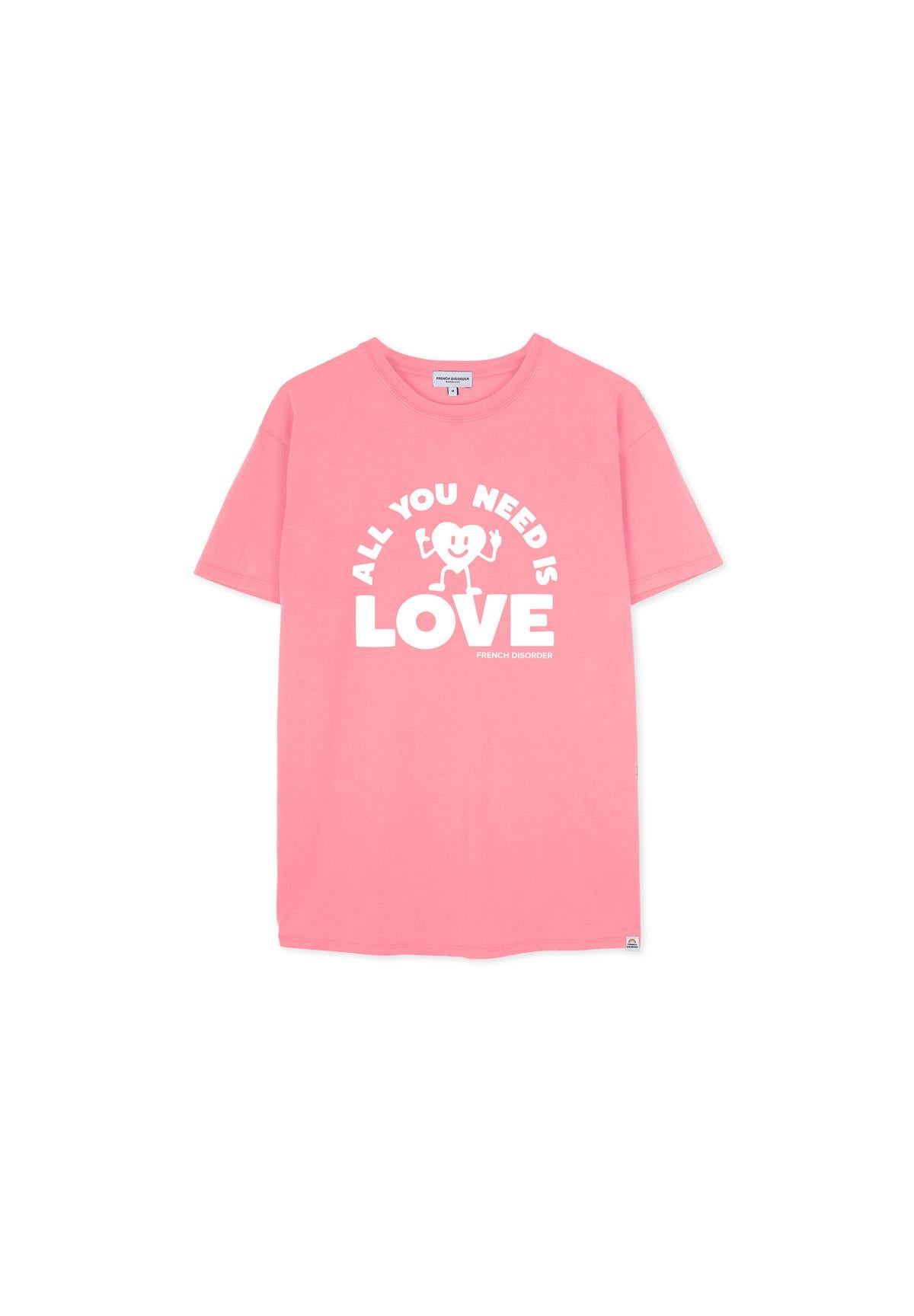 T-shirt Sam ALL YOU NEED Bubble Gum