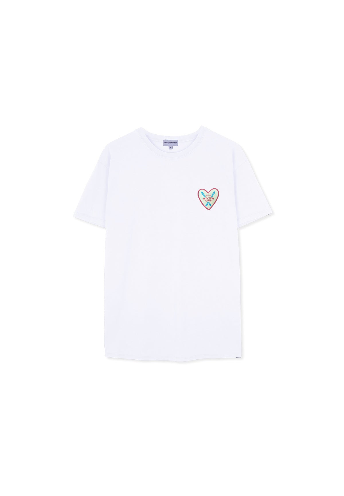 T-shirt Sam SKI Patch White